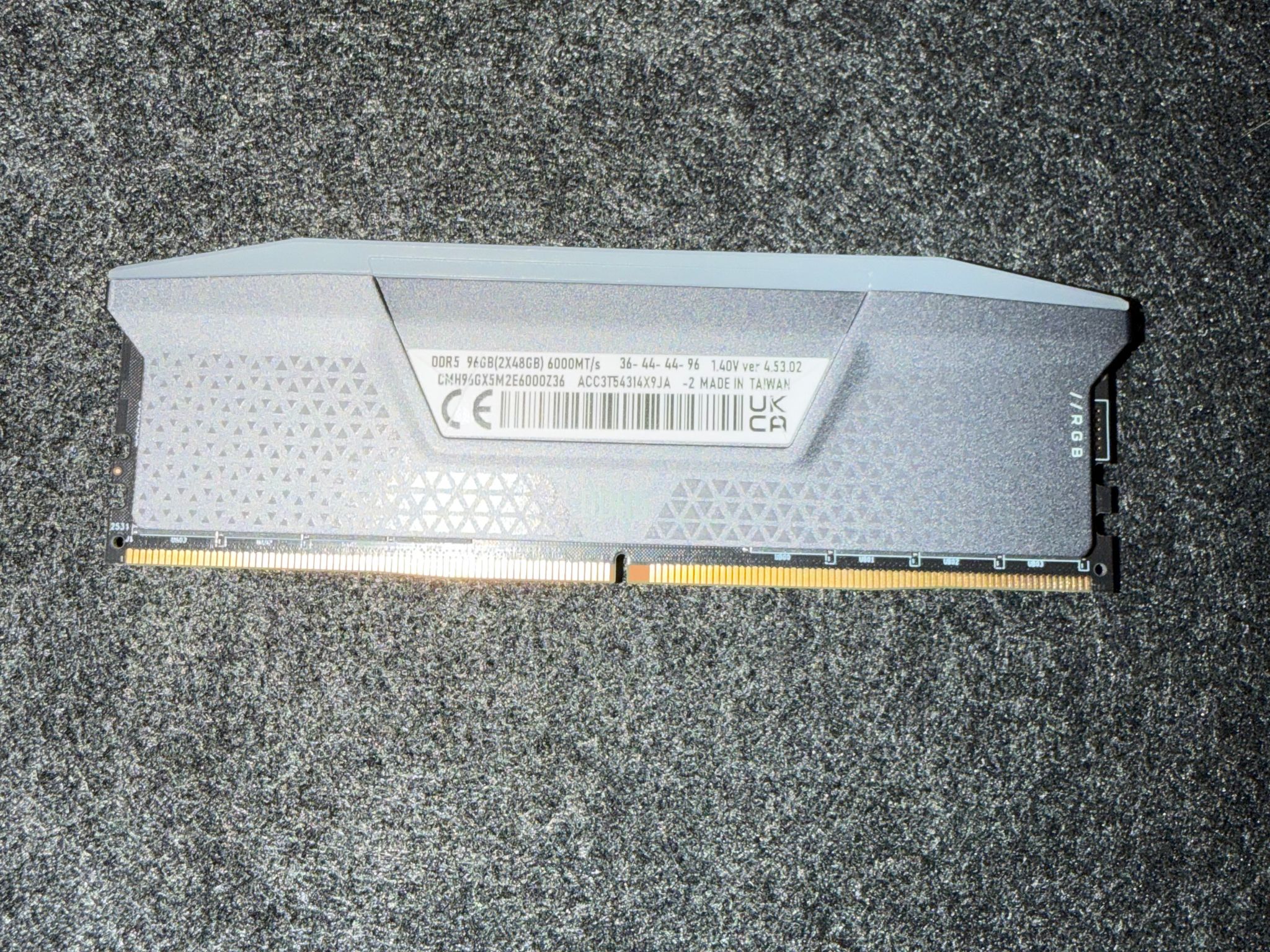 Corsair 96GB (2 × 48GB) DDR5-6000 Desktop Memory
