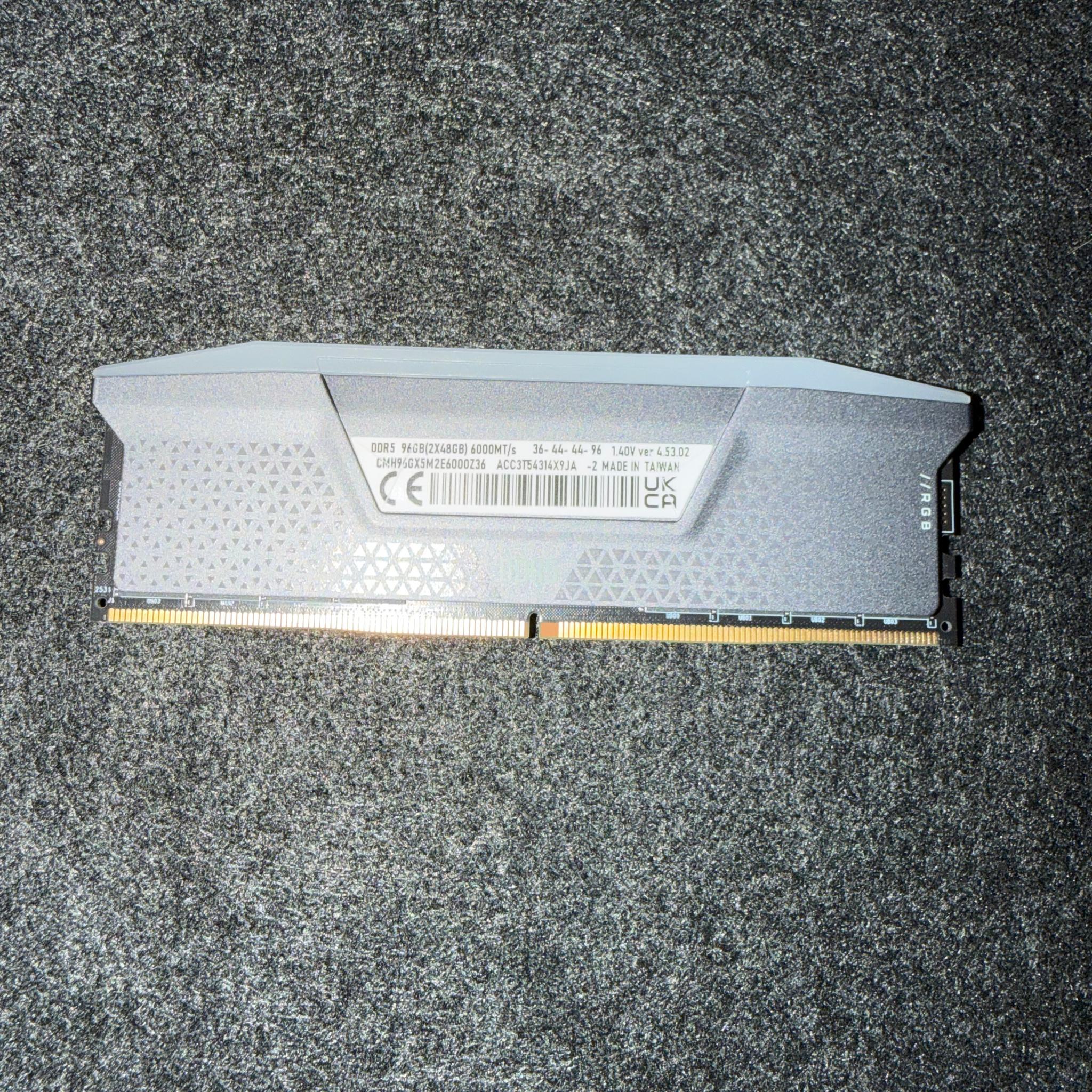 Corsair 96GB (2 × 48GB) DDR5-6000 Desktop Memory