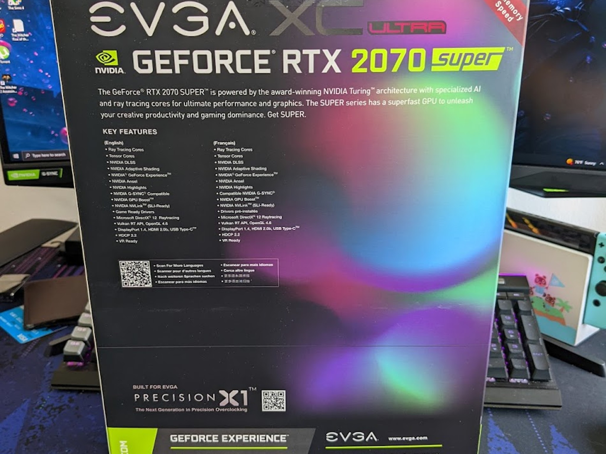 EVGA RTX 2070 Super XC Ultra Gaming +10% Memory Speed