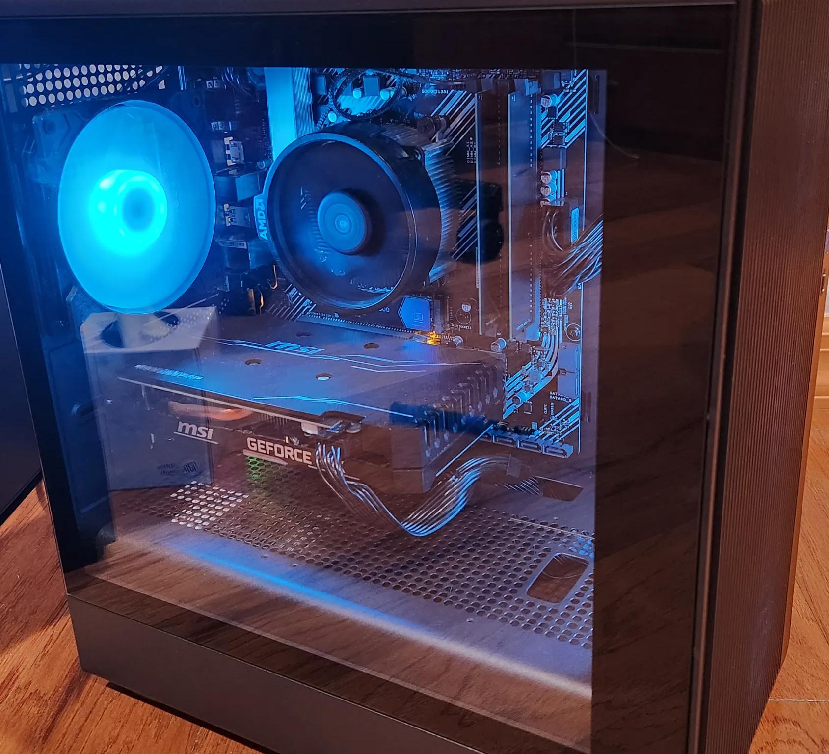 BUDGET GAMING PC Ryzen 5 3600, RTX 2060, 16GB DDR4, 512GB M.2 SSD