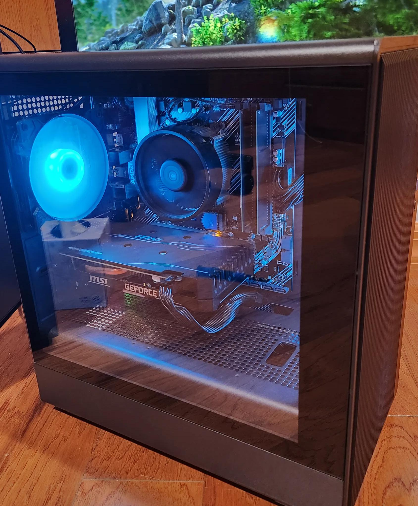 BUDGET GAMING PC Ryzen 5 3600, RTX 2060, 16GB DDR4, 512GB M.2 SSD