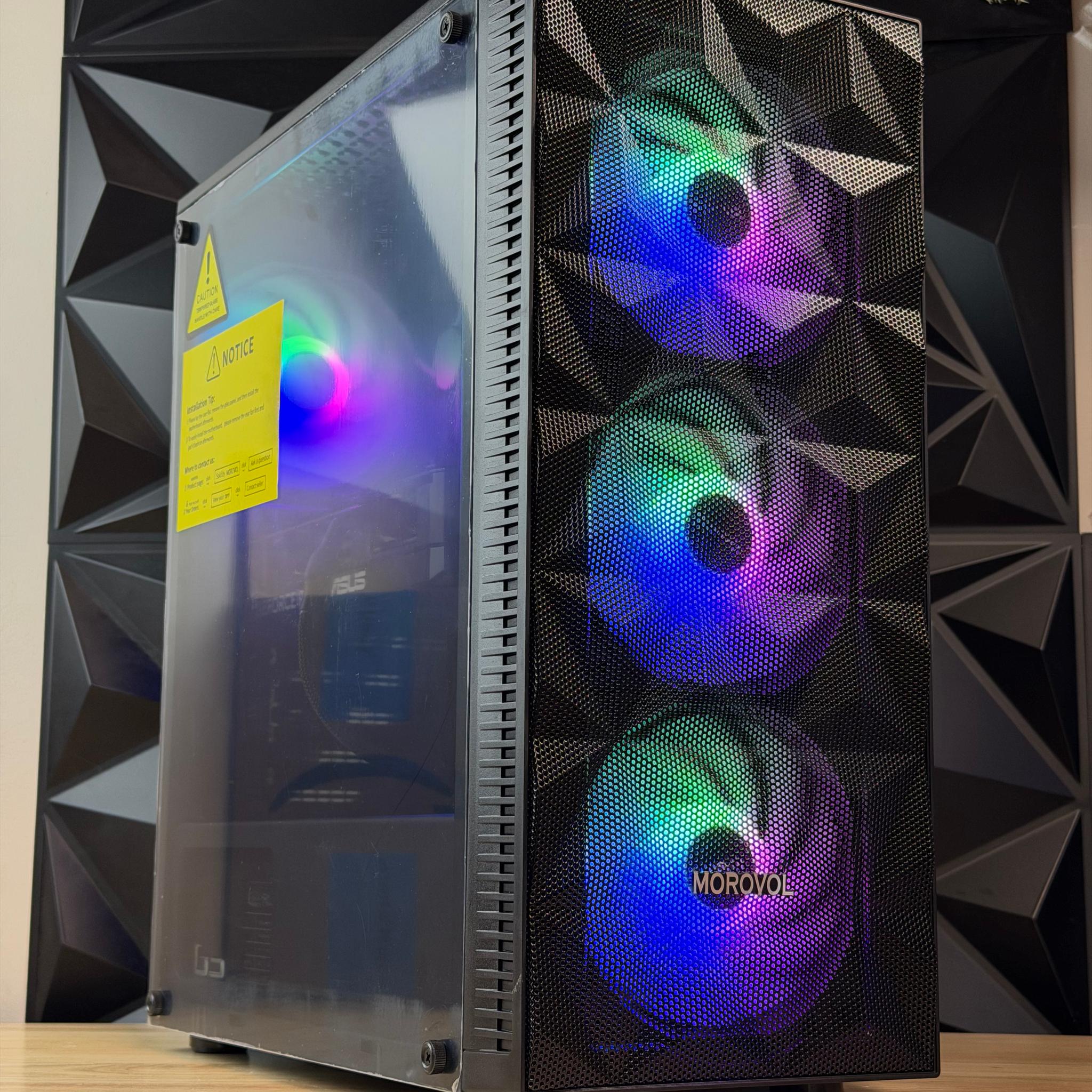 🔥Ryzen 7 | 16GB | 500GB NVME SSD | Nvidia GTX 1070 8GB | TPM 2.0 | Custom RGB Gaming PC WIndows 11