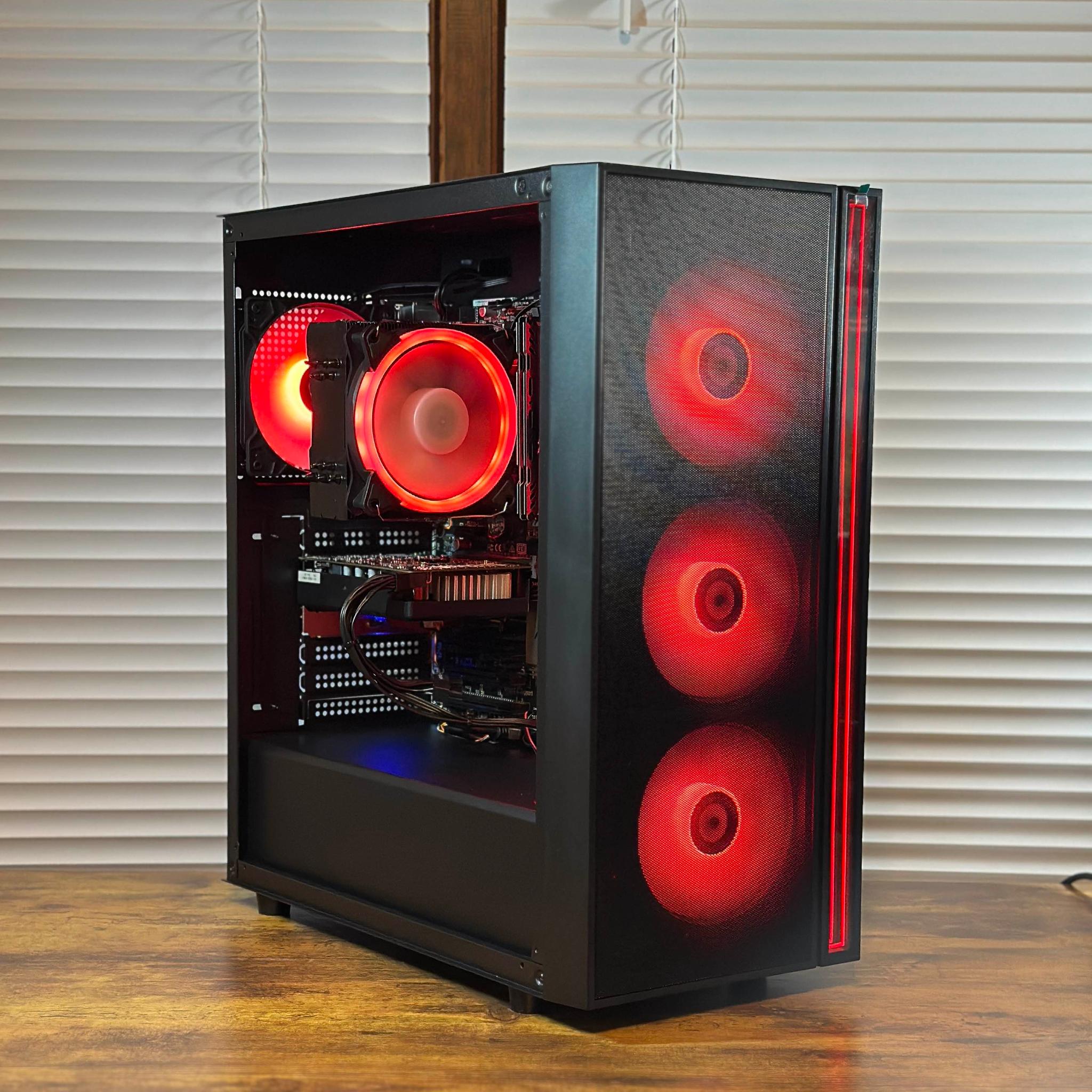GTX 1660Ti 6GB | Intel i7 7700 | 16GB DDR4 |512GB SSD | Win11 | WIFI | 1080P Gaming PC