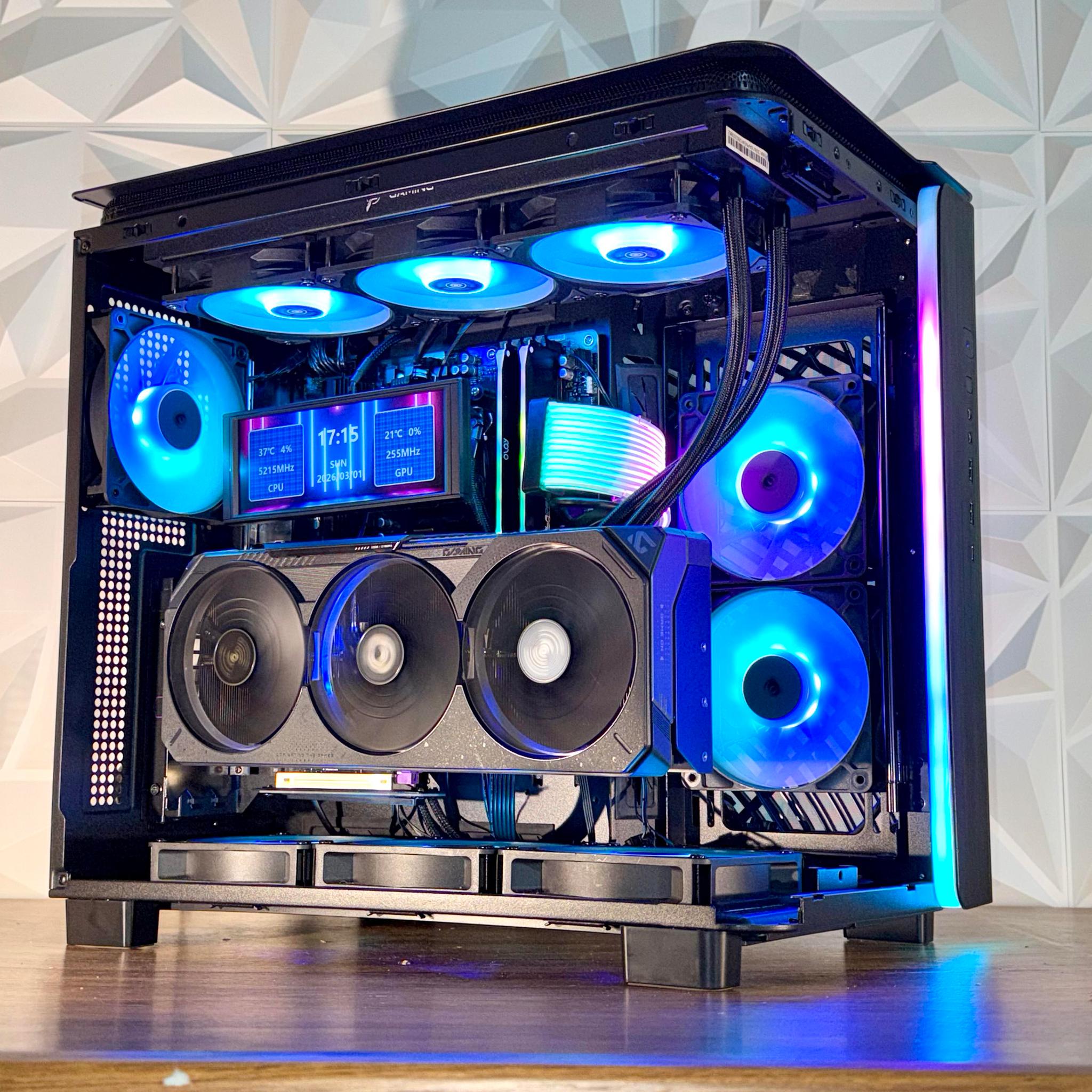 ⚡RTX 5070 TI | 9800x3d | 32gb DDR5 | 2tb NVMe SSD | Windows 11 | "Project Nebula 95"