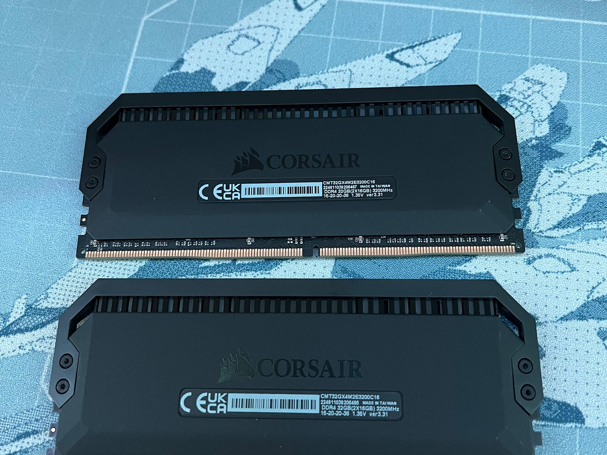 32gb 3200mhz CL16 DDR4 