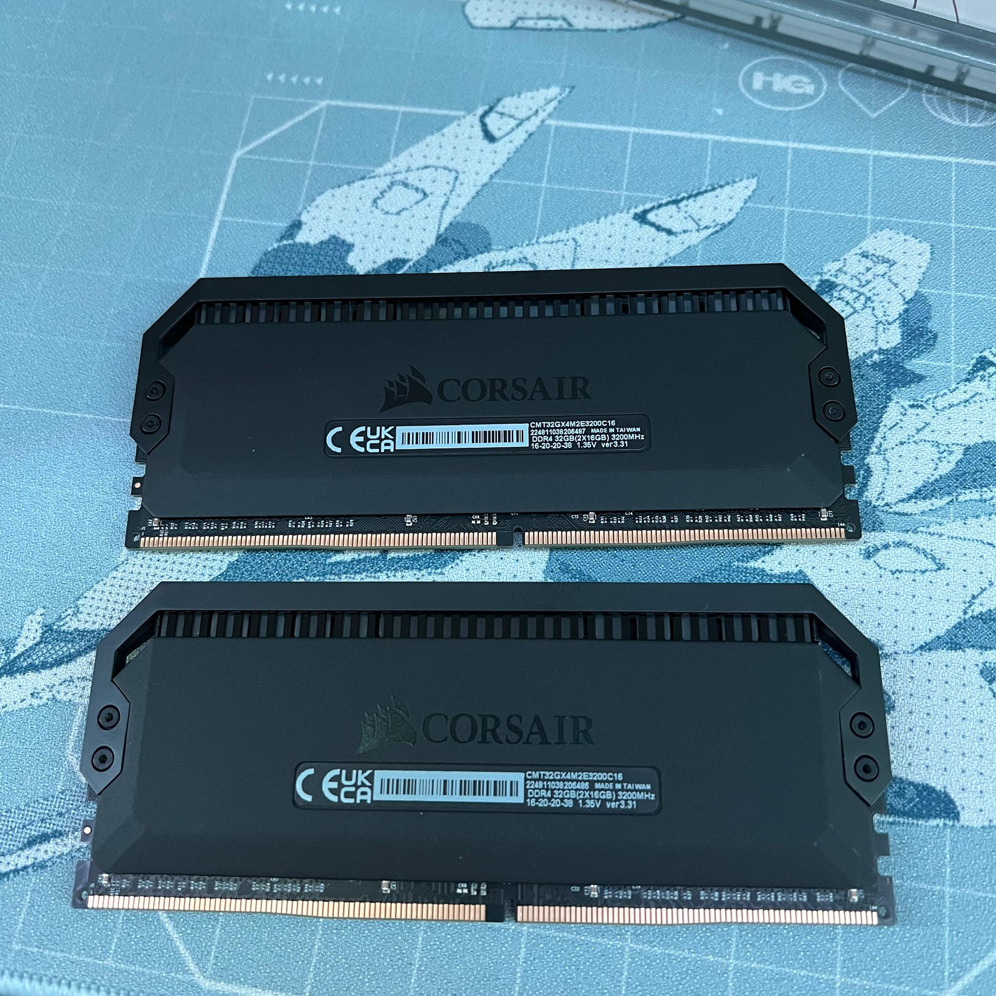 32gb 3200mhz CL16 DDR4 