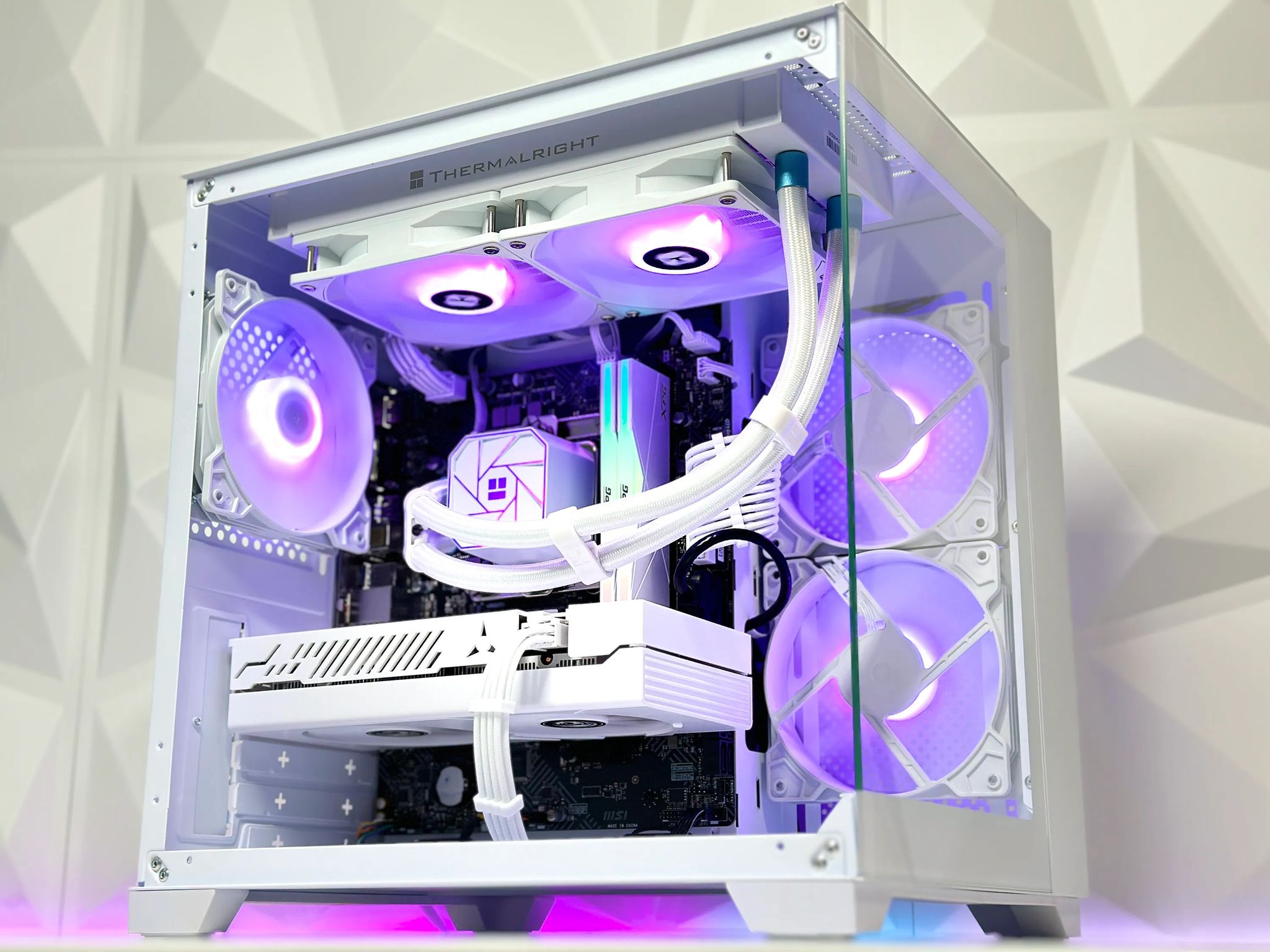 ❄️ · 🥶||Liquid Cooled Gaming PC❄️AMD RX 6600M 8GB❄️Intel 13100F❄️16GB DDR4❄️1TB NVME