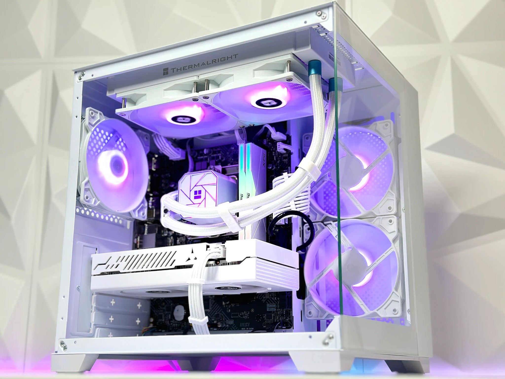 ❄️ · 🥶||Liquid Cooled Gaming PC❄️AMD RX 6600M 8GB❄️Intel 13100F❄️16GB DDR4❄️1TB NVME