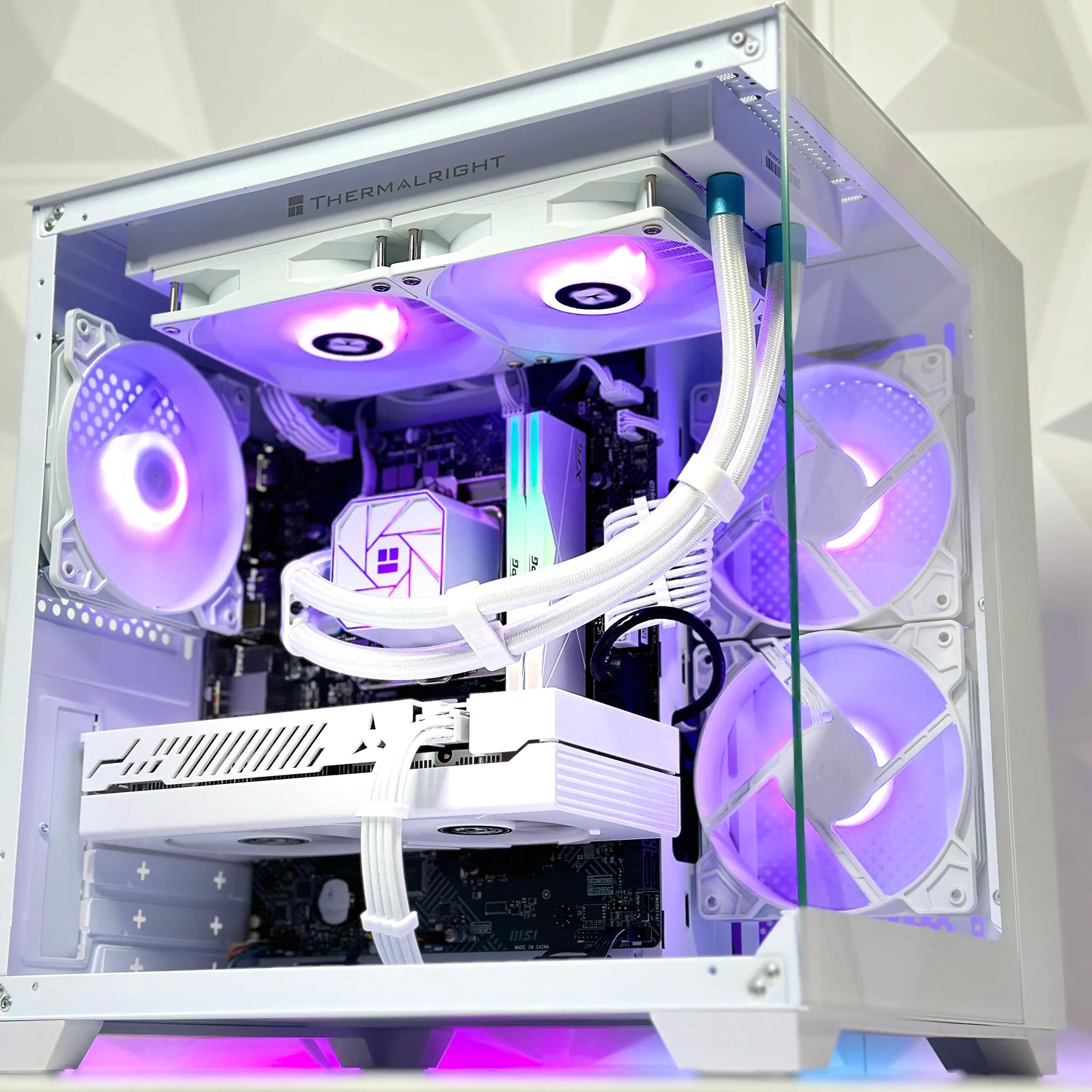 ❄️ · 🥶||Liquid Cooled Gaming PC❄️AMD RX 6600M 8GB❄️Intel 13100F❄️16GB DDR4❄️1TB NVME