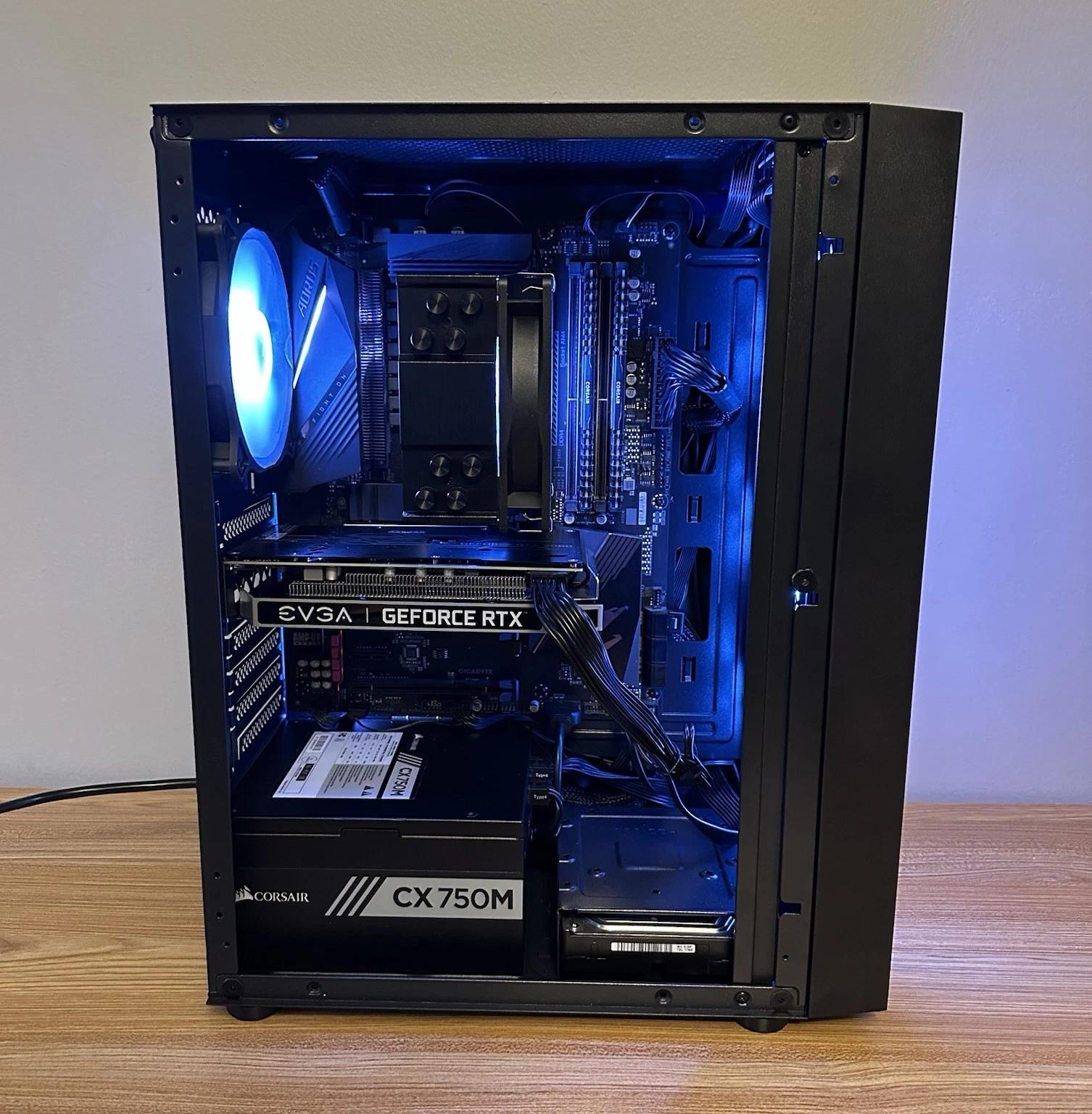 Budget RTX Gaming PC RTX 2060 Ryzen 7 16GB RAM 1TB HDD + NVMe SSD WiFi aRGB NEW