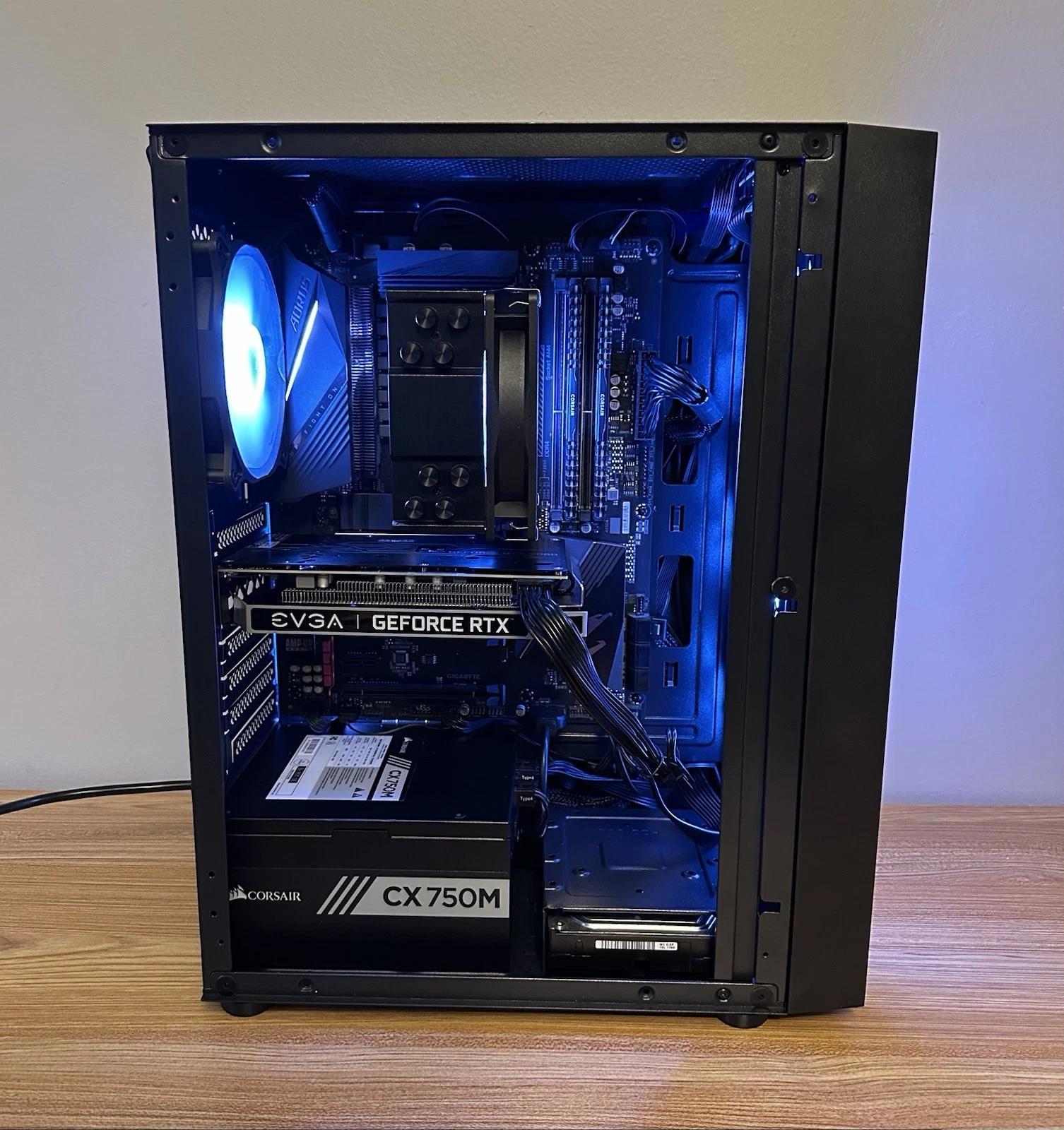 Budget RTX Gaming PC RTX 2060 Ryzen 7 16GB RAM 1TB HDD + NVMe SSD WiFi aRGB NEW