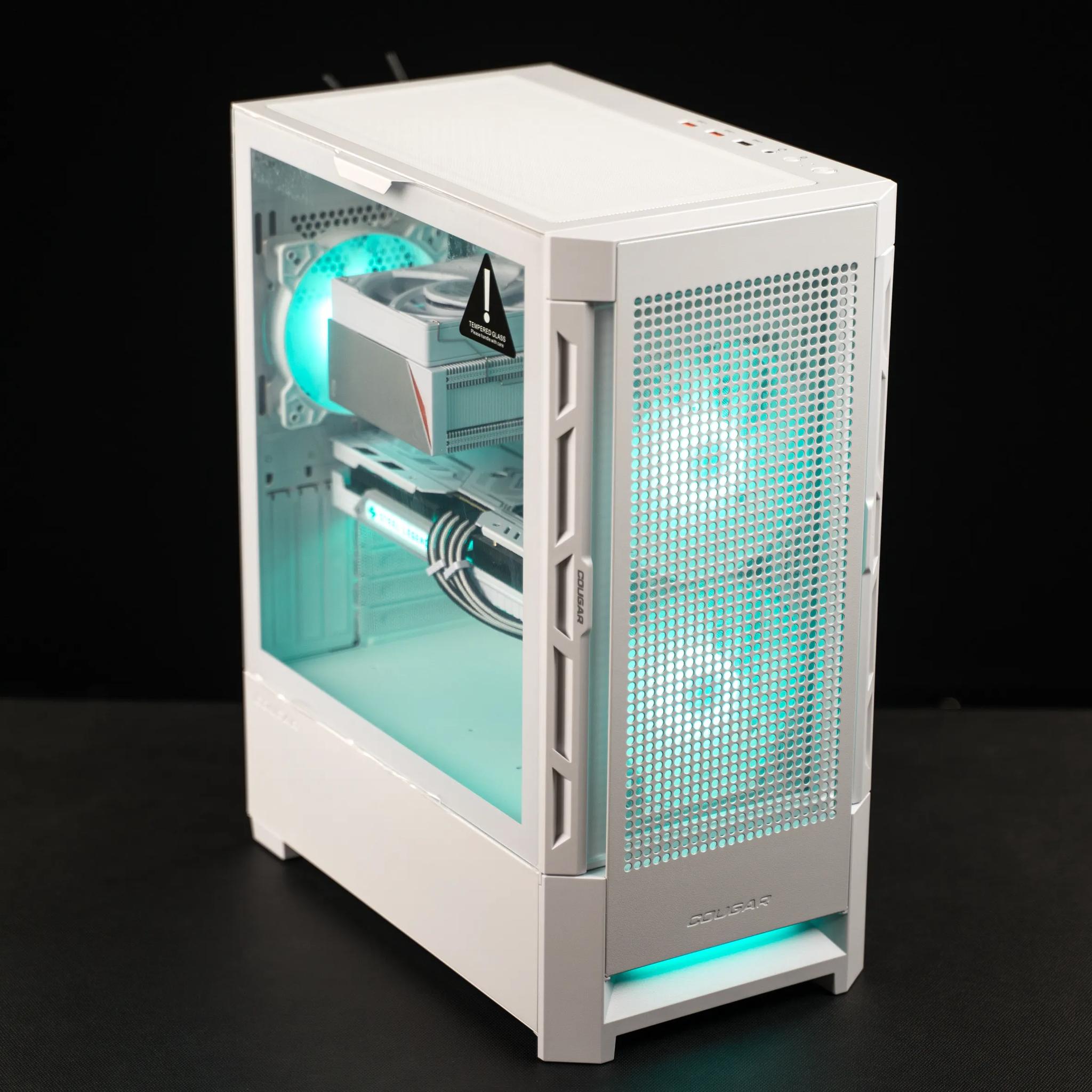 “Steelofringe” Arc B580 i3 14100F 32GB Windows 11 2TB Gaming PC Powerhouse