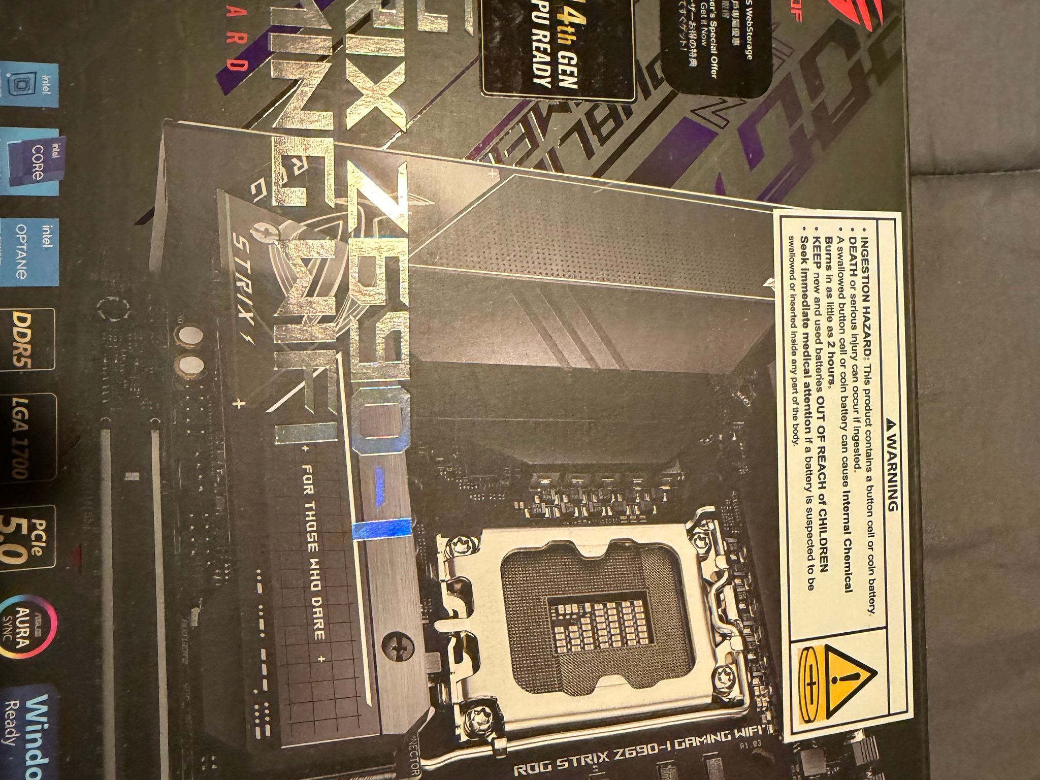 Strix Z690-I Mobo with 14900k!