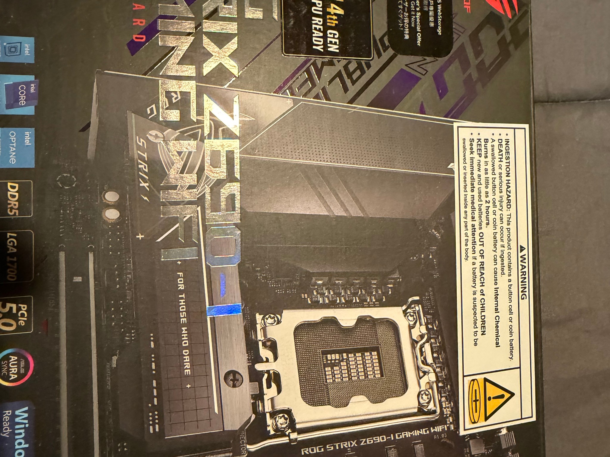 Strix Z690-I Mobo with 14900k!