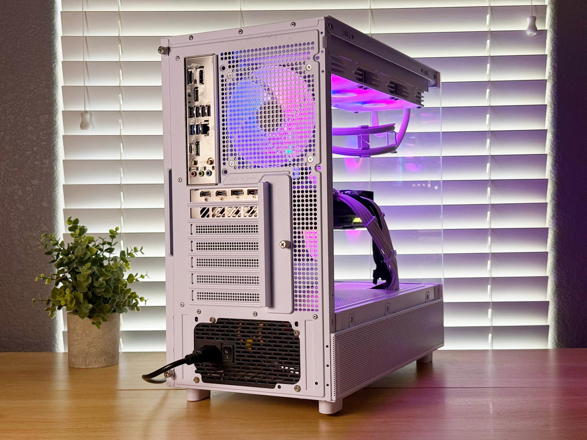 ⚪🟣 NEBULA Gaming PC - RX 9070 XT, Ryzen 7 9800x3D, 32gb, 2tb NVME