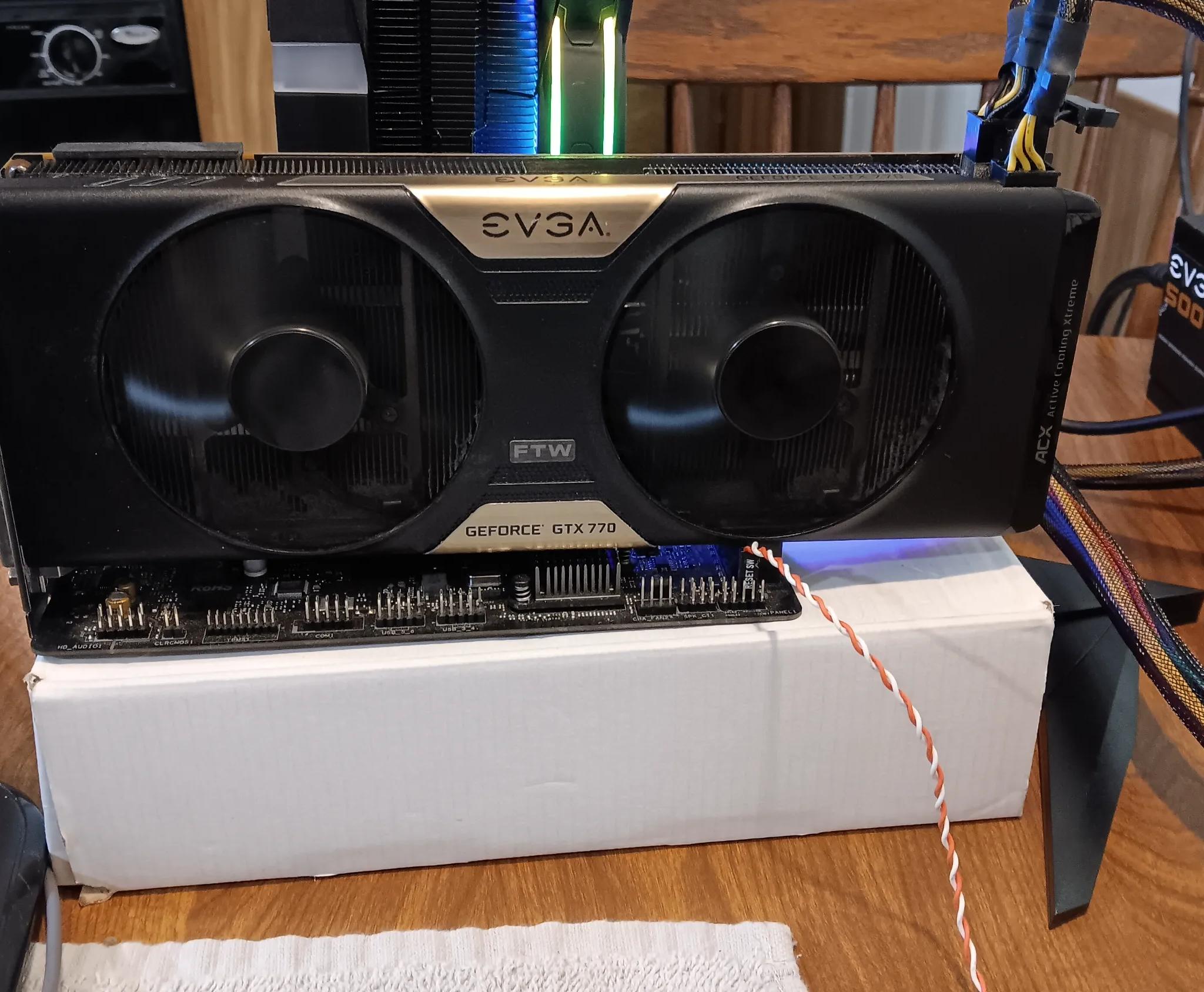 EVGA GeForce GTX-770 FTW 4GB Graphics Card