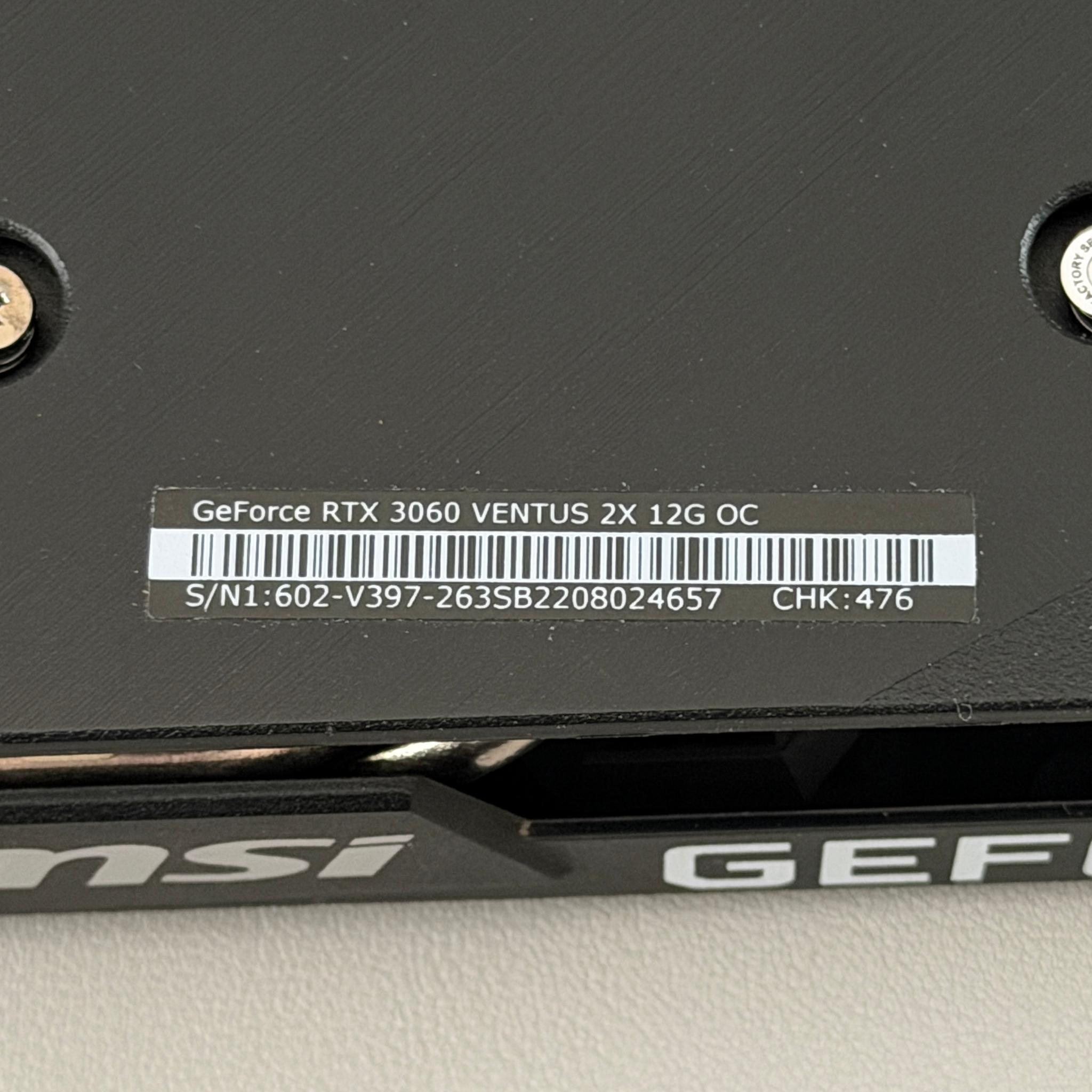 NVIDIA RTX 3060 12GB