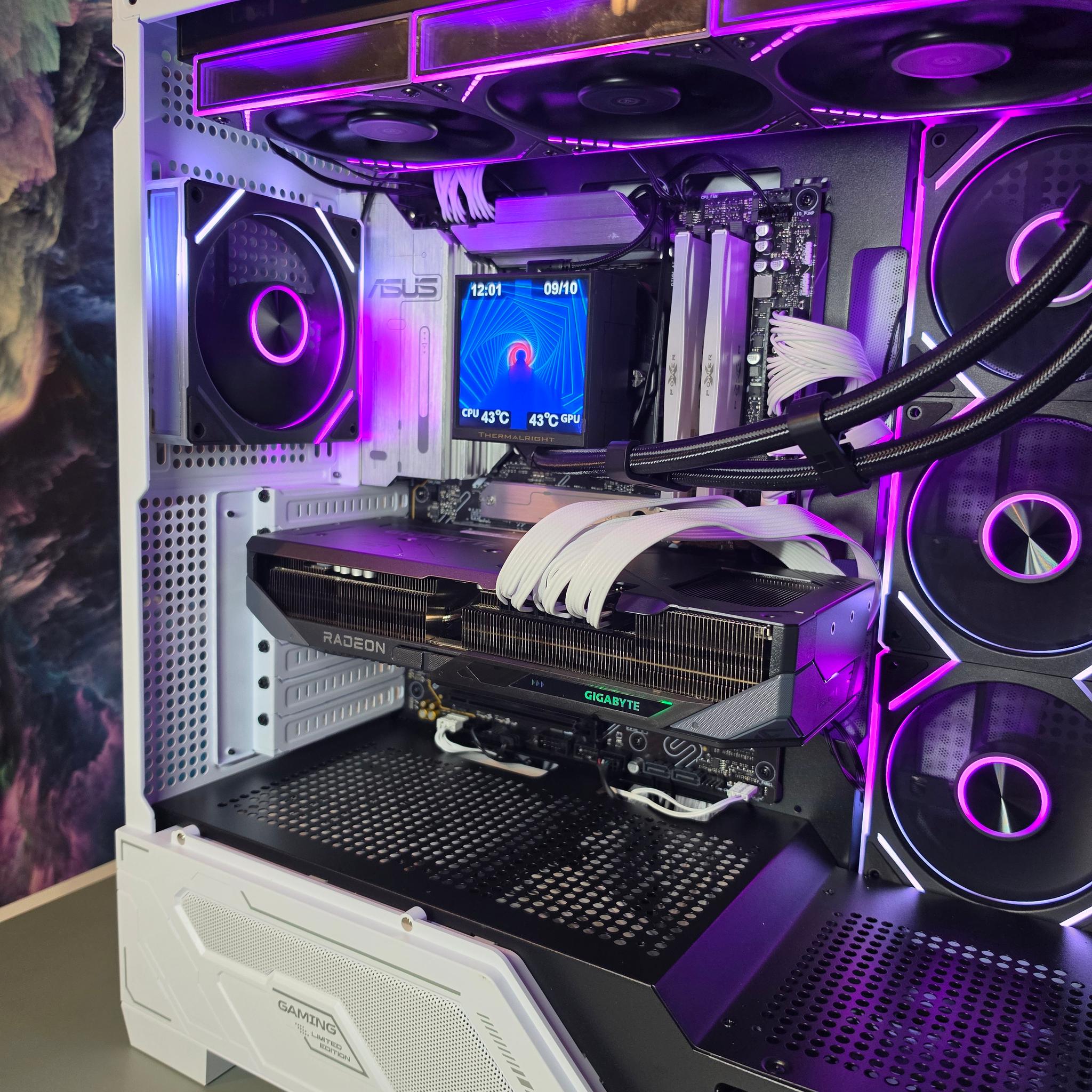 Gigabyte RX 9070 XT 16gb + Ryzen 9800x3d PC Build #100