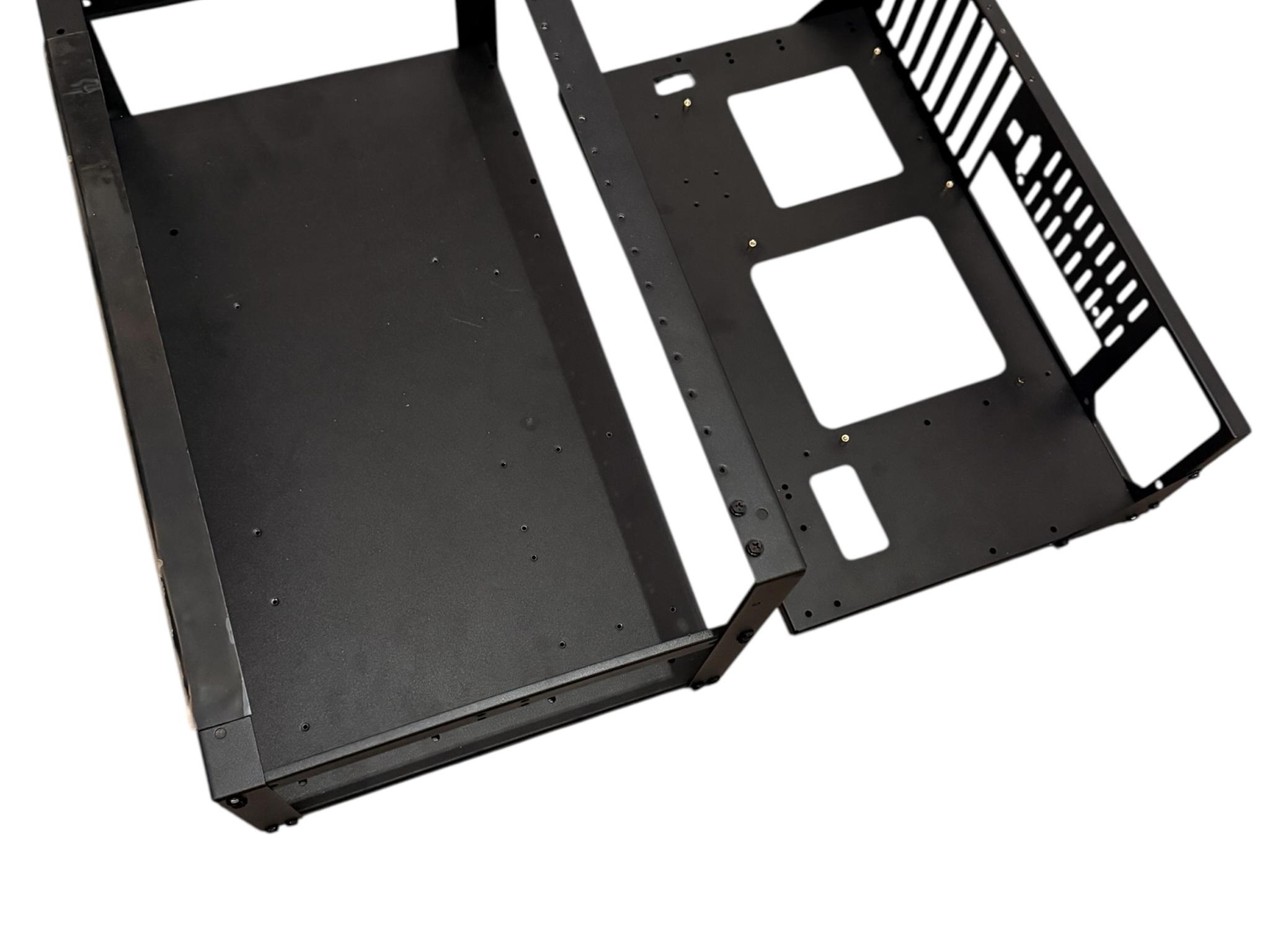 Set of Two Open Frame Mining Rack