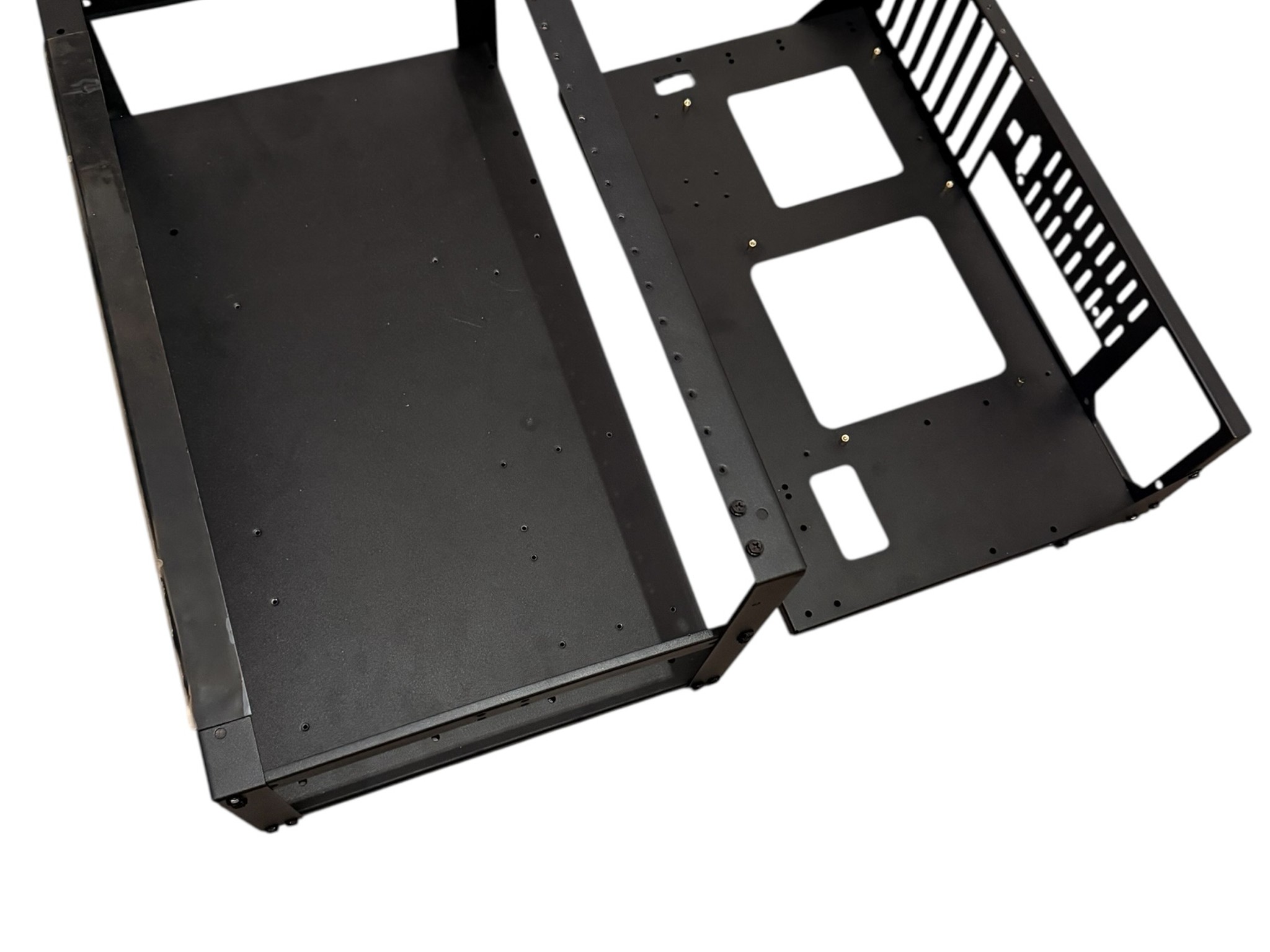 Set of Two Open Frame Mining Rack