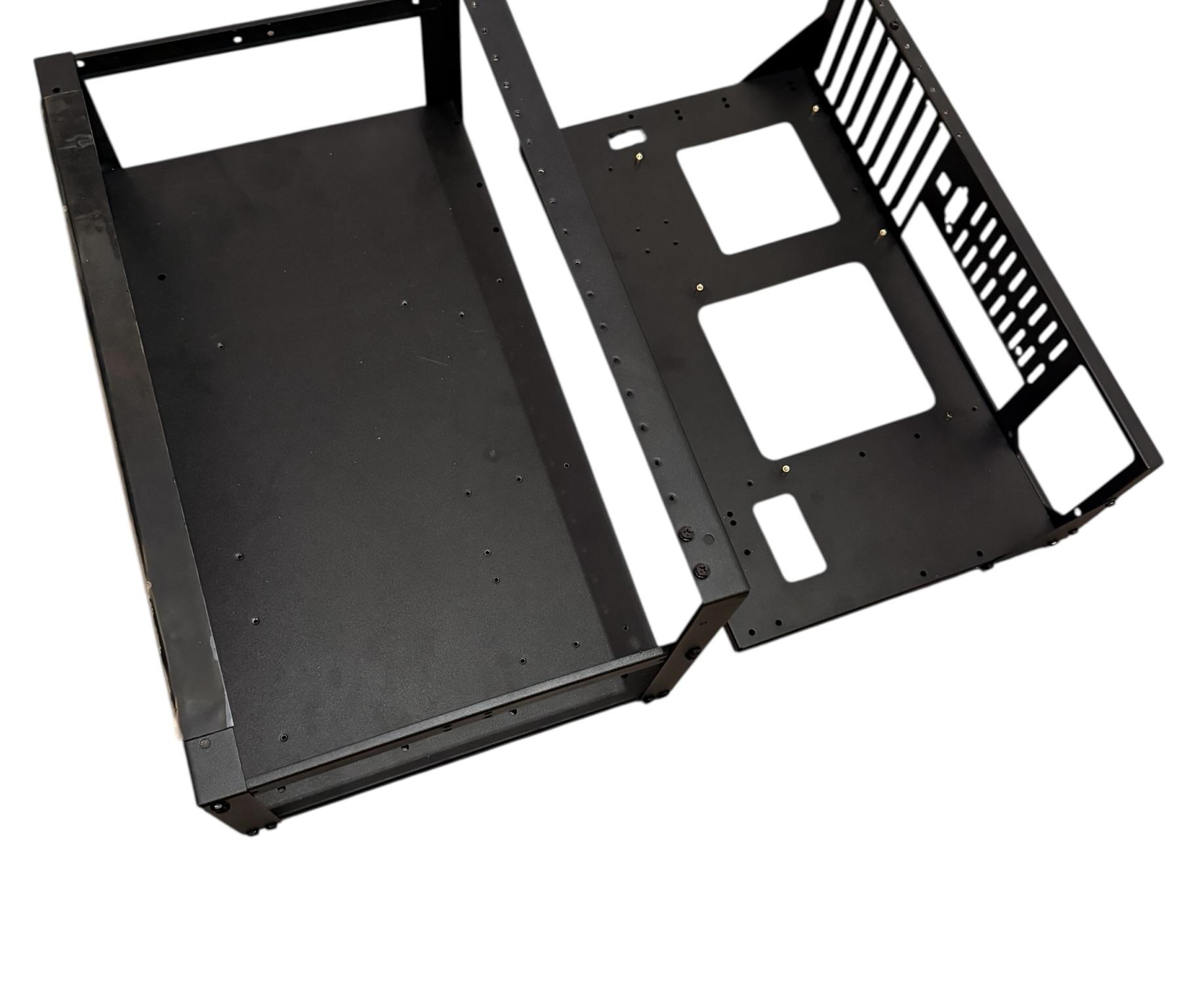 Set of Two Open Frame Mining Rack