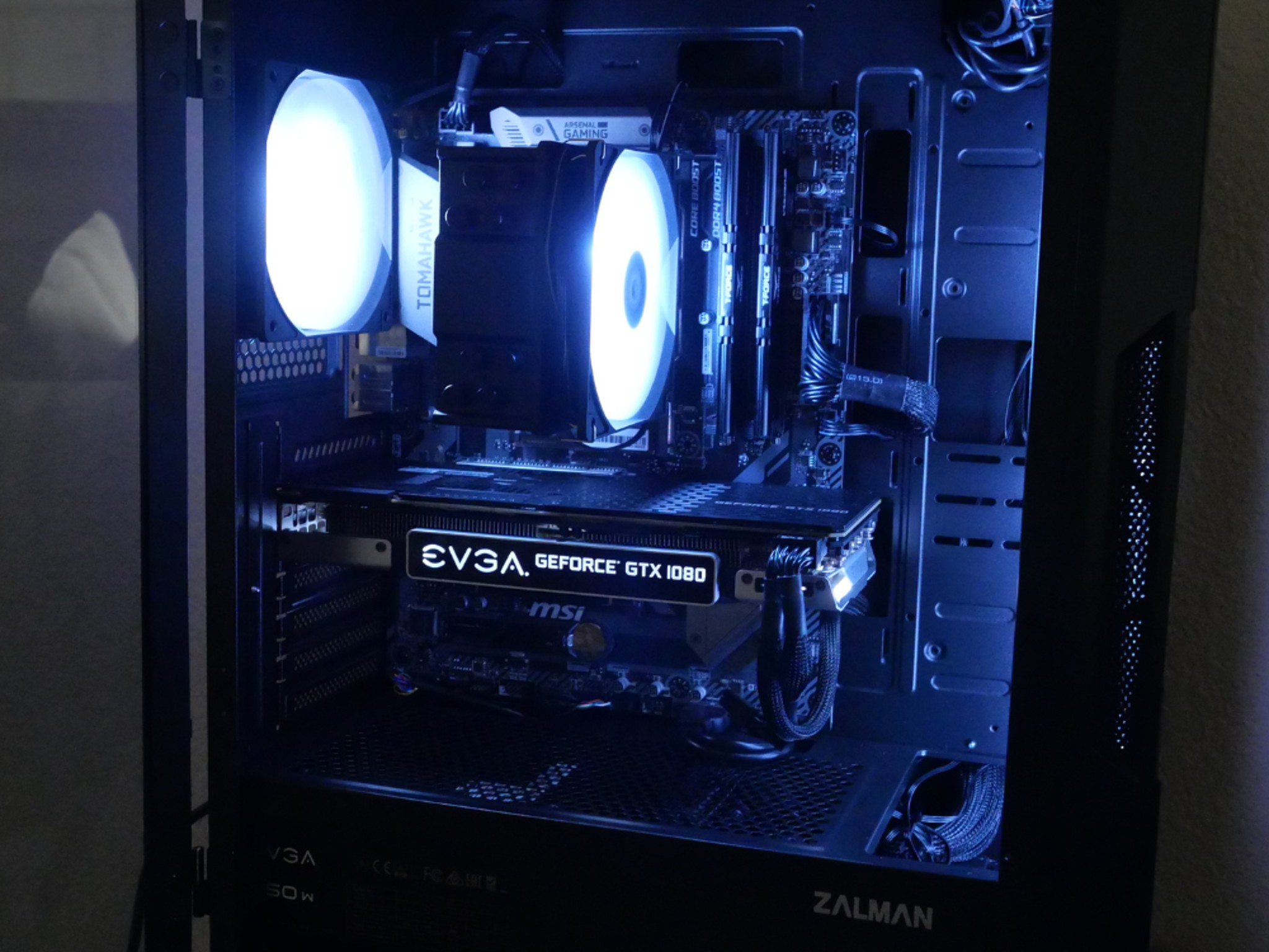Ryzen 5 5500 - EVGA GeForce GTX 1080 - T-Force 16gb DDR4 3600MHz - 1TB NVMe SSD
