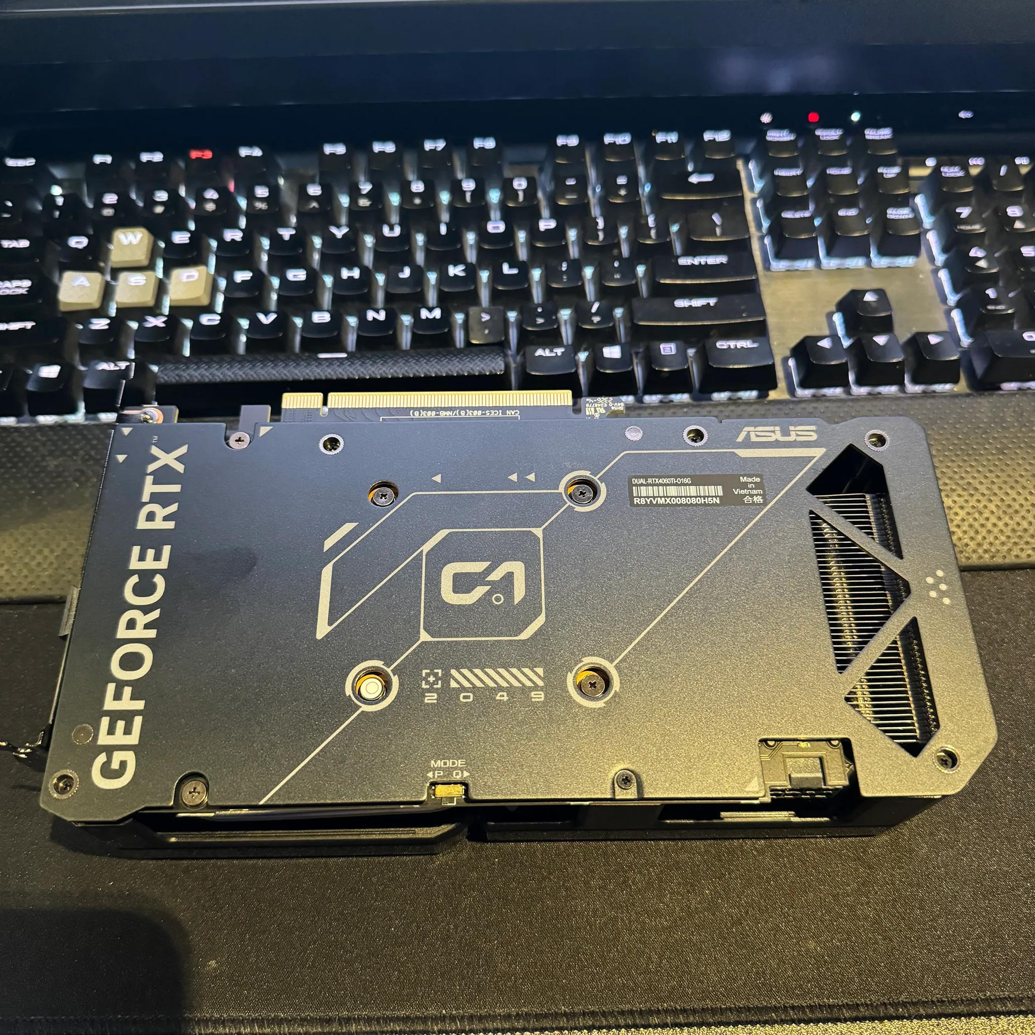 ASUS Dual GeForce RTX 4060 Ti 16GB OC Edition
