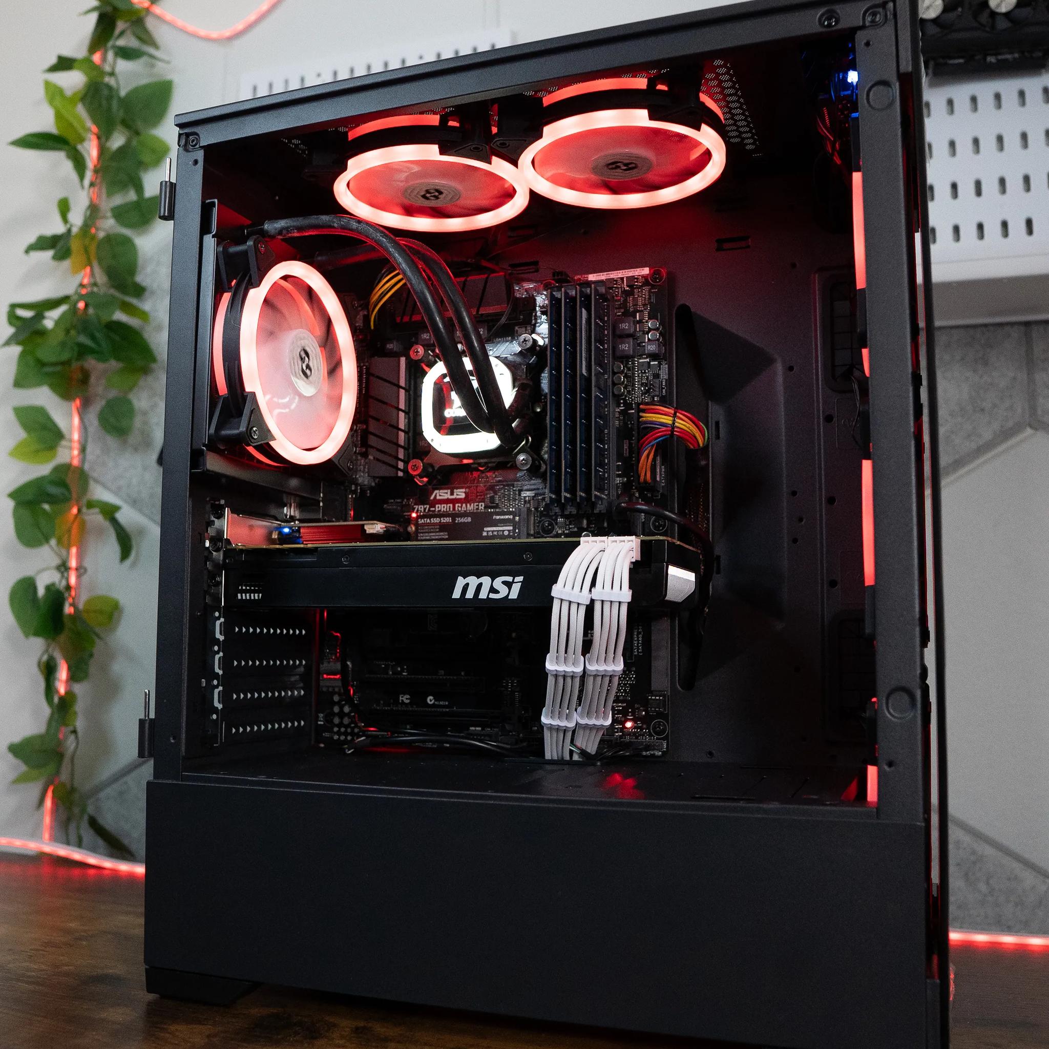 🟠⚫ ULTRA BUDGET - BO6 Ready GAMING PC 🟠⚫ | MSI GTX 970 4GB | INTEL i7 4770 | 32GB RAM | 2TB