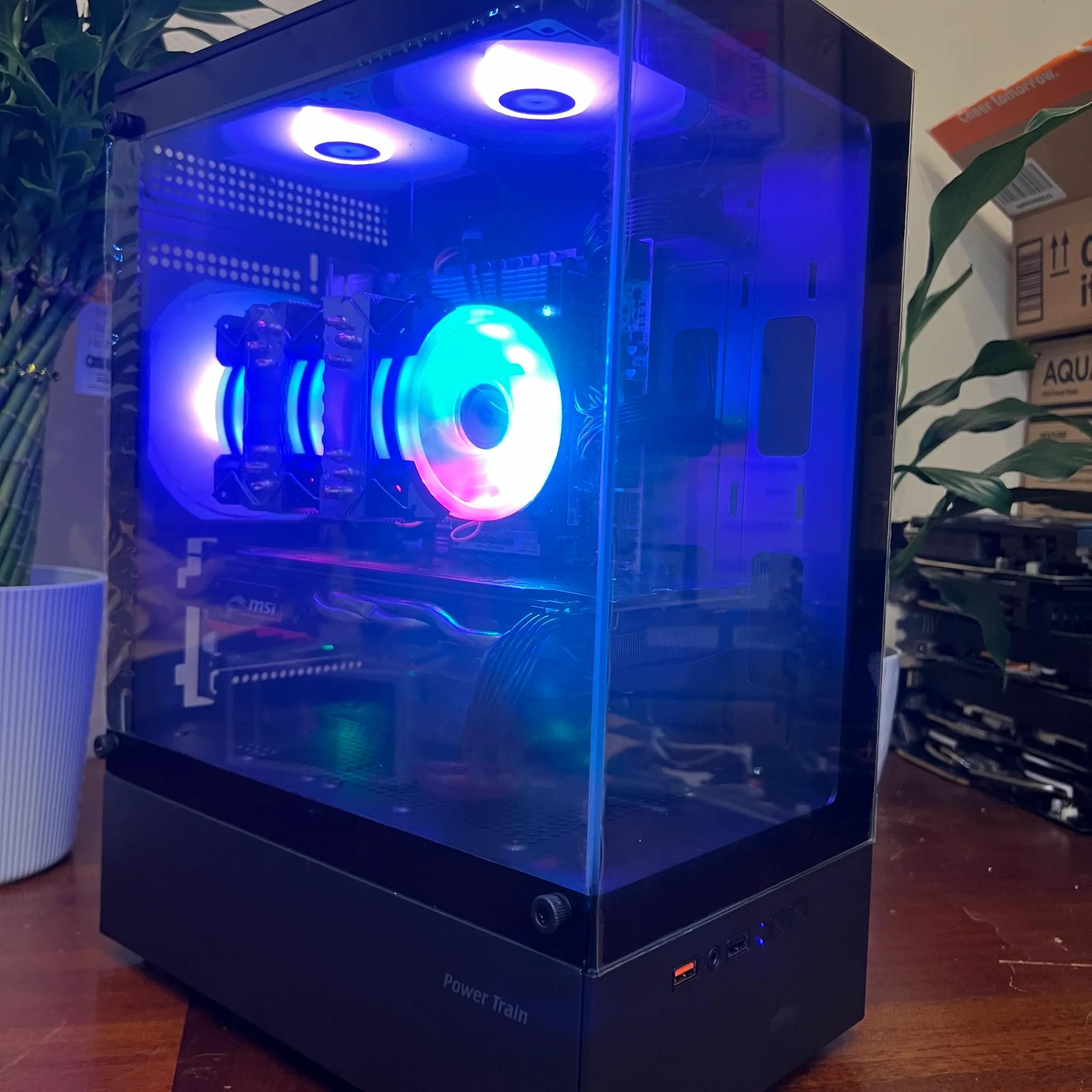 Intel 10 Core Gaming PC RX 580 1tb NVME SSD 32GB RAM WIFi WINDOWS 10 Pro