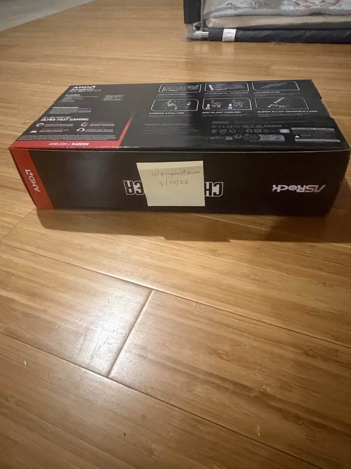 ASRock AMD Radeon RX 9070 XT Challenger Triple Fan 16GB GDDR6 PCIe 5.0 Graphics Card