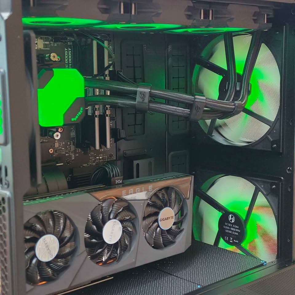 🌀RGB Gaming PC🌀 • AMD 6600, Ryzen 7, 16GB RAM, SSD, WiFi + BT, Plug n' Play Ready