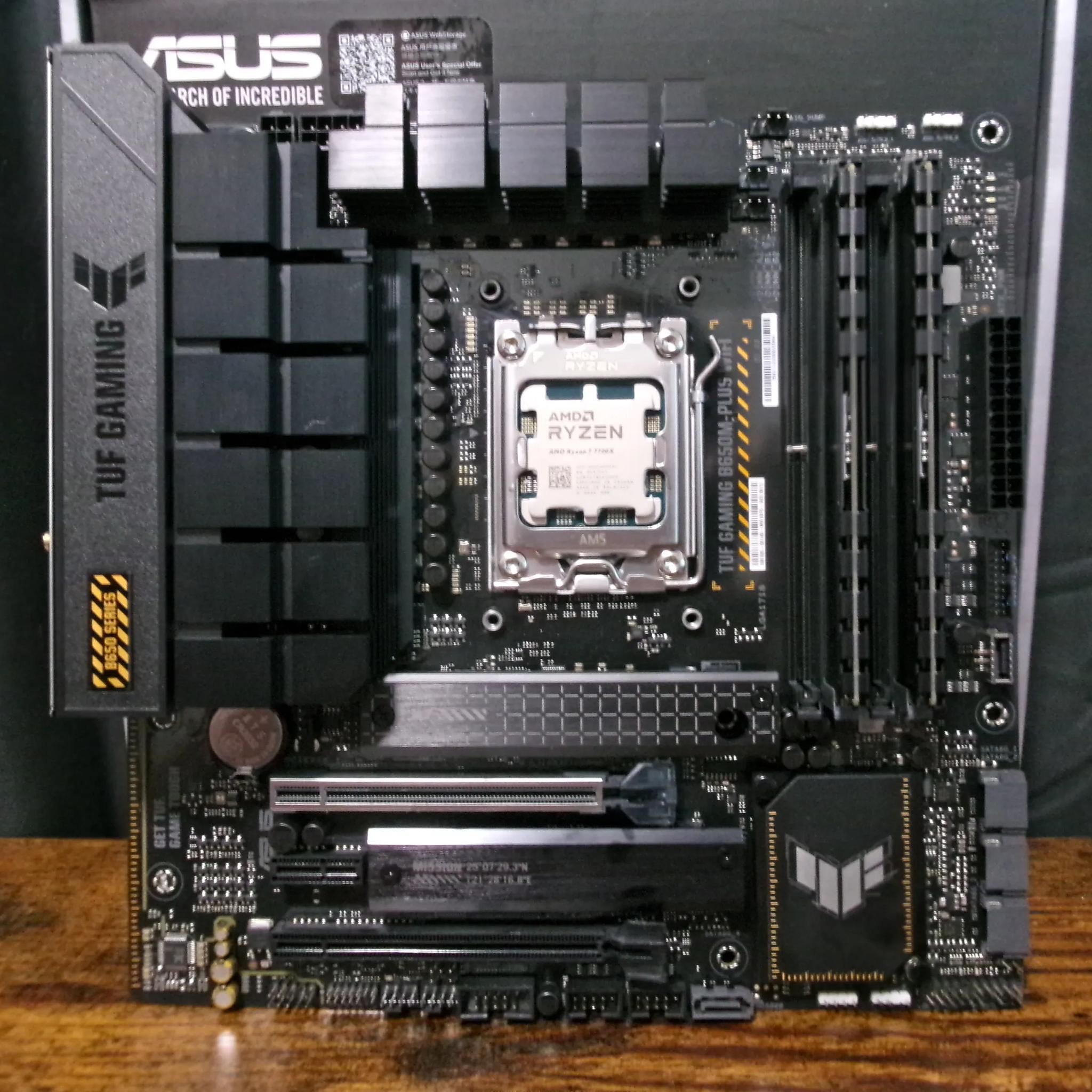 Ryzen 7700X + B650 + 32GB DDR5 Ram
