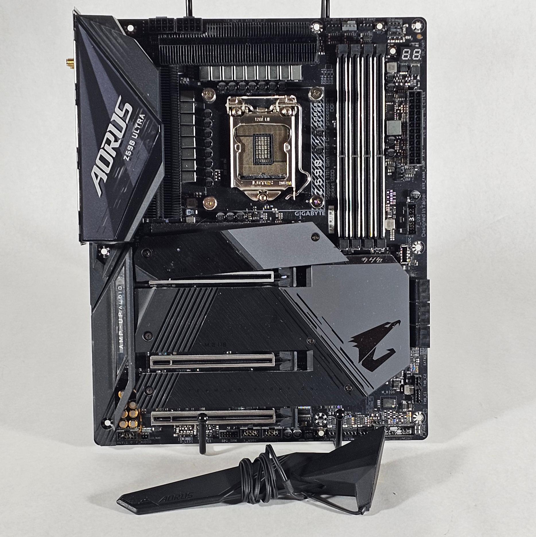 Gigabyte Z590 AORUS ULTRA DDR4 LGA1200 11th Gen Intel ATX Motherboard