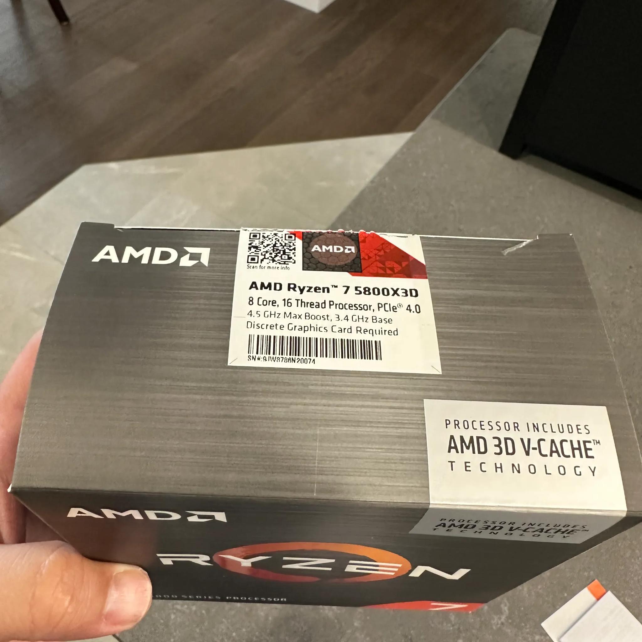 Ryzen 7 5800X3D