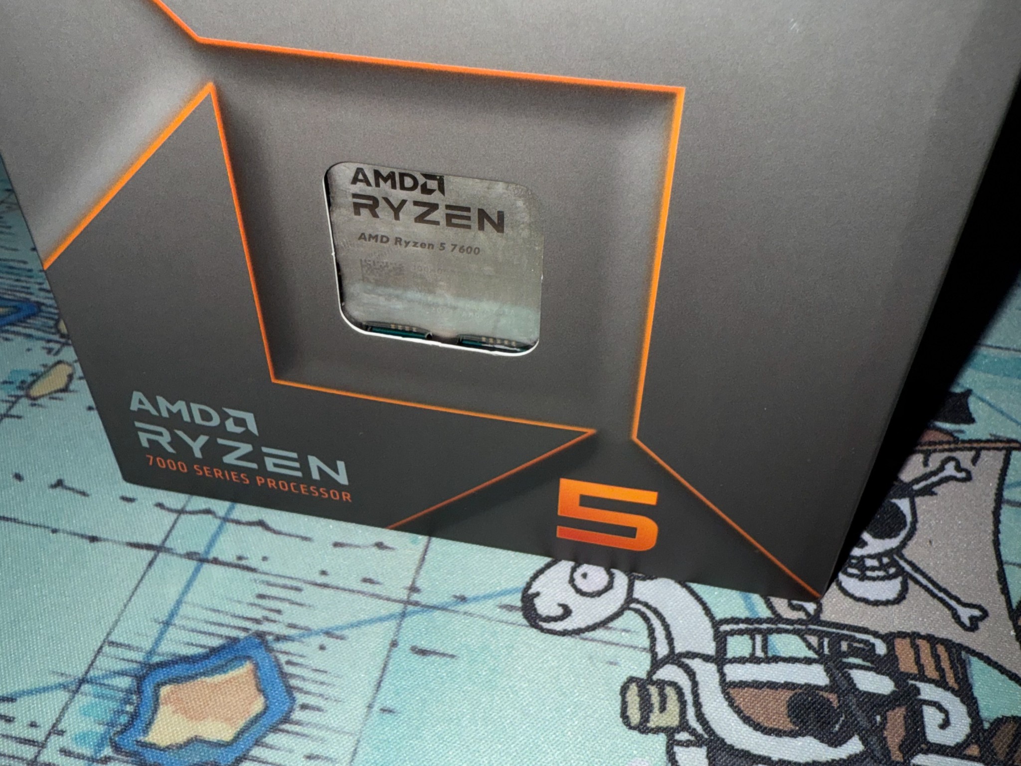 AMD ryzen 5 7600 6 core 12 thread cpu