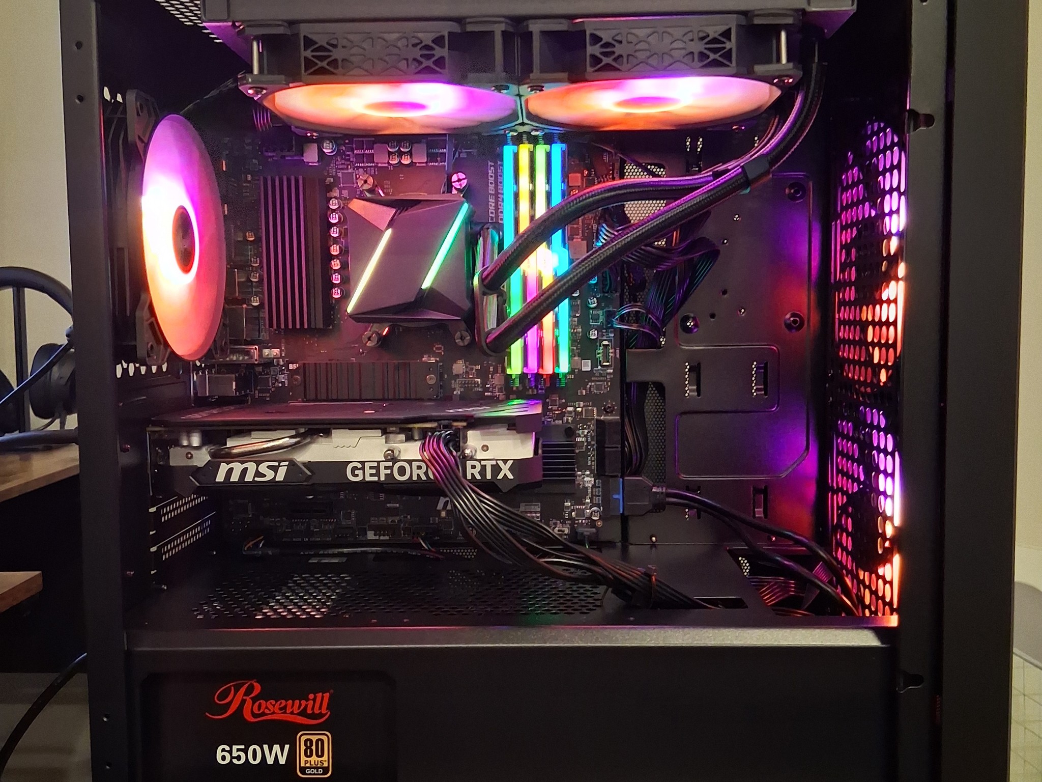 Amd Ryzen 5 5600, GPU MSI RTX 4060 8gb