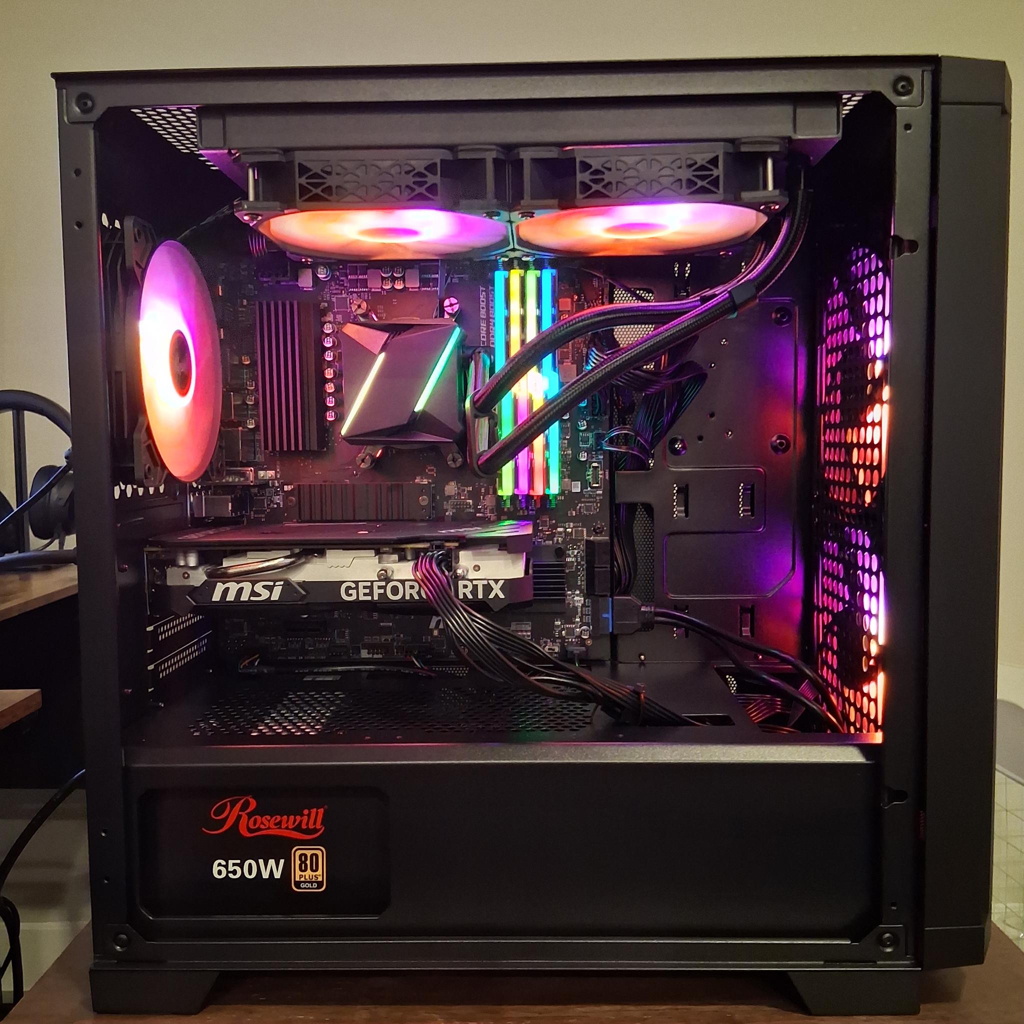 Amd Ryzen 5 5600, GPU MSI RTX 4060 8gb/ 32GB of Ram