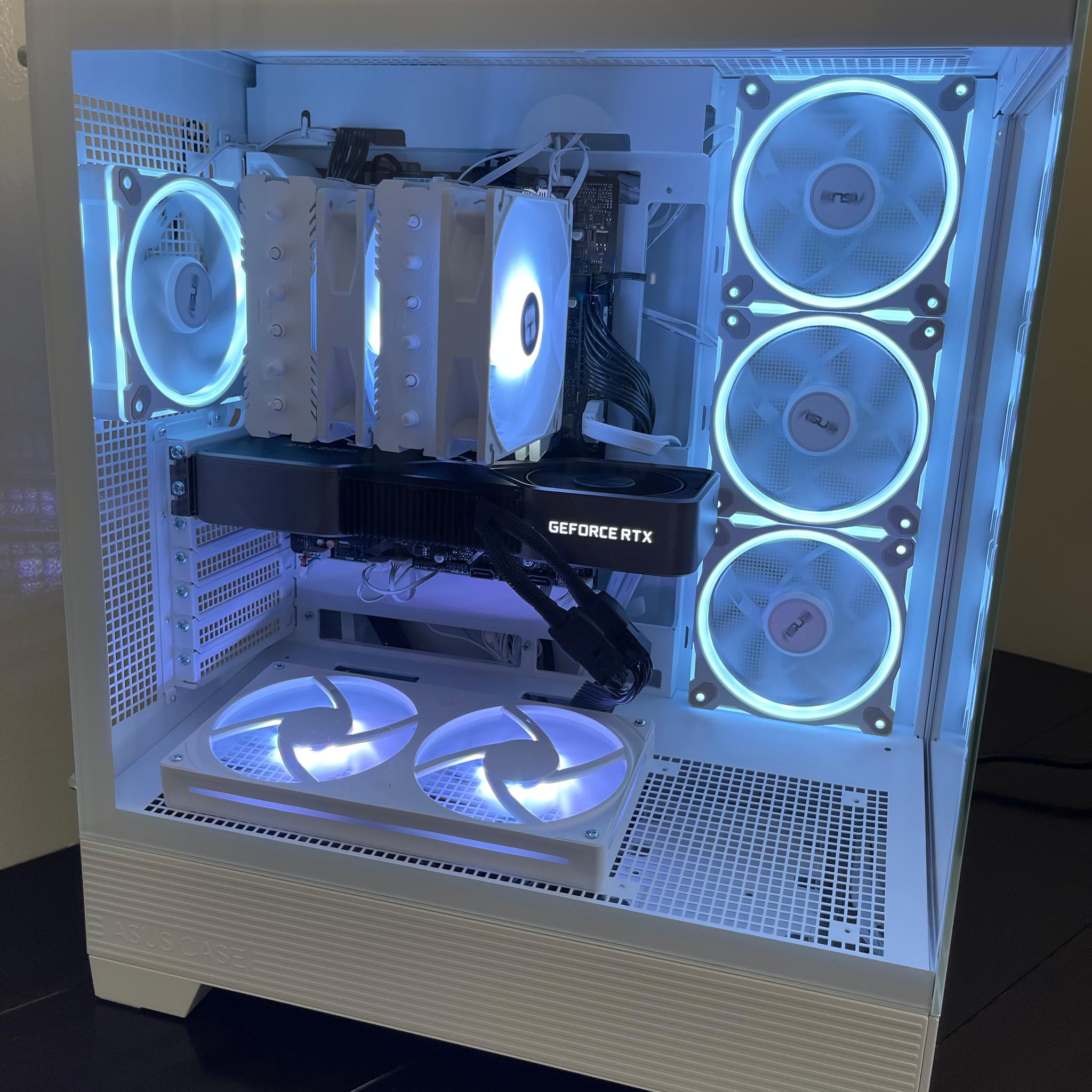 🌟❄️White Gaming PC/ RTX 3080/ 13600K/ 16Gb RAM/ 1Tb NVMe❄️🌟