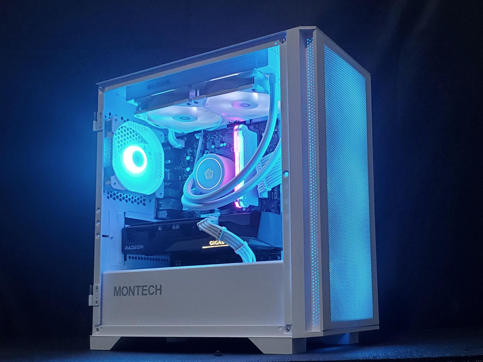 R5 3600X/ 6600XT Montech Gaming PC Computer