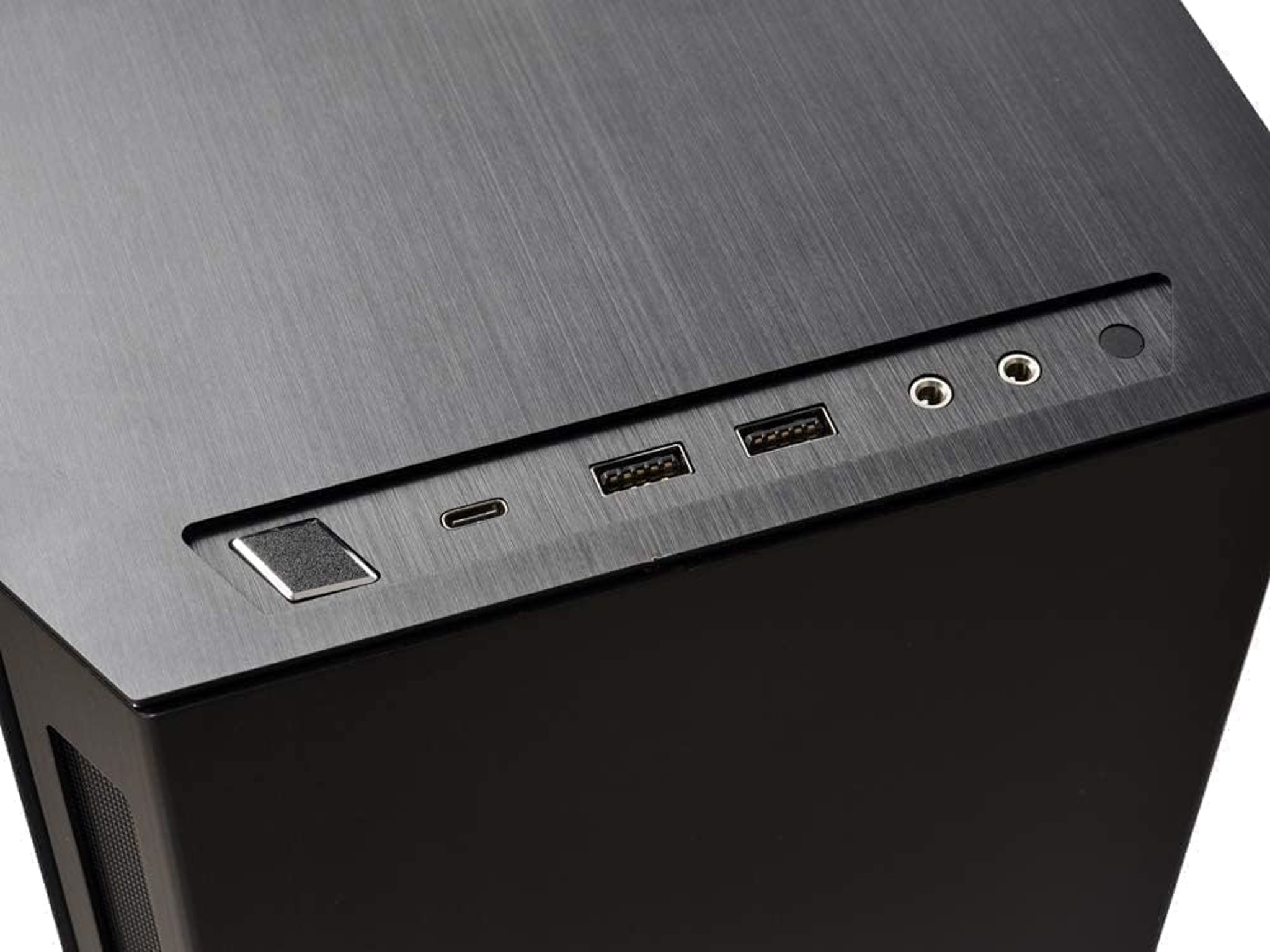 LIAN LI TU150 Aluminium Tempered glass Mini ITX Case Black + 850 Watt Lian Li SFX Power Supply Black