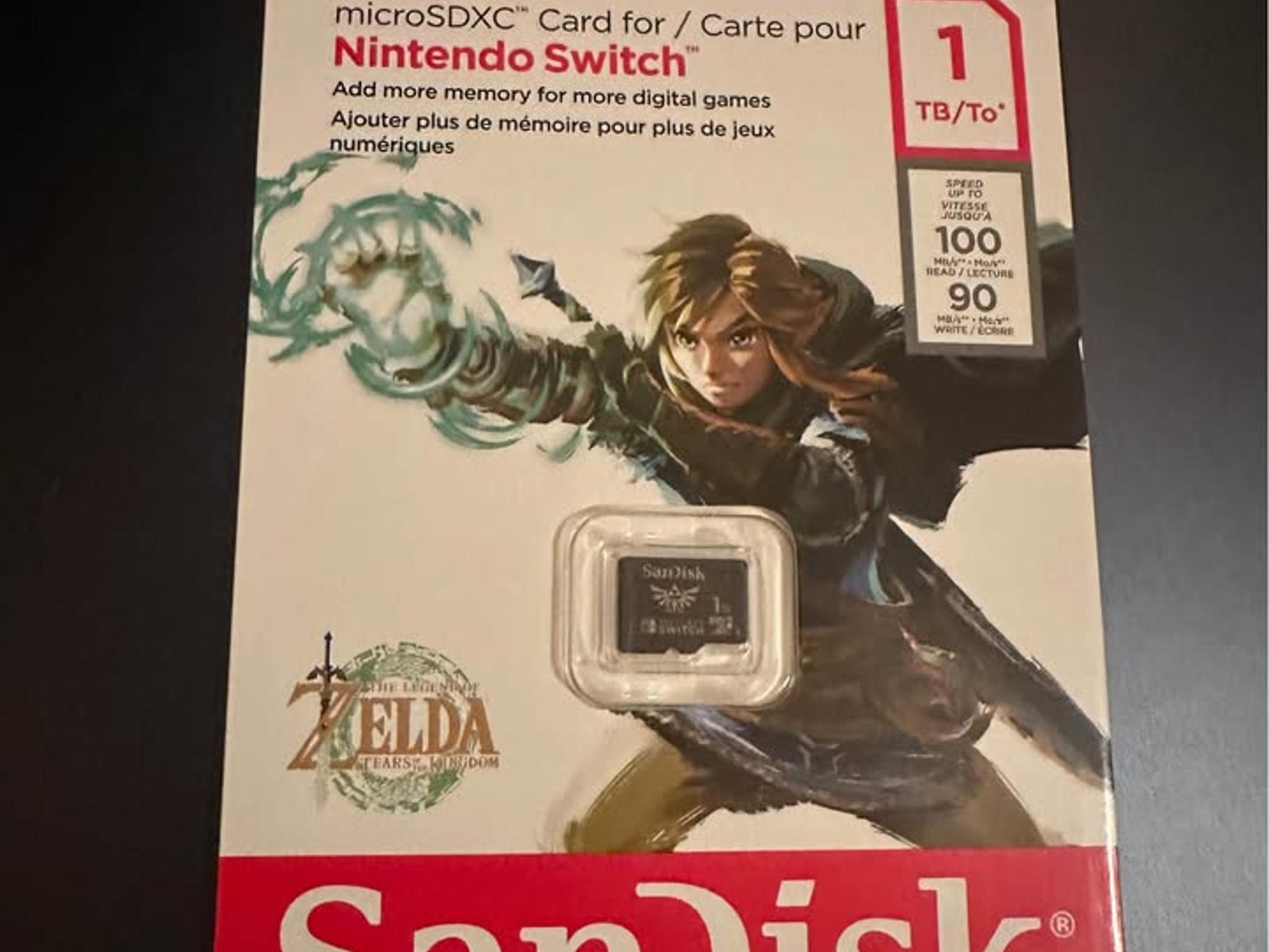 SANDISK 1TB microSD Card, Legend of Zelda Edition