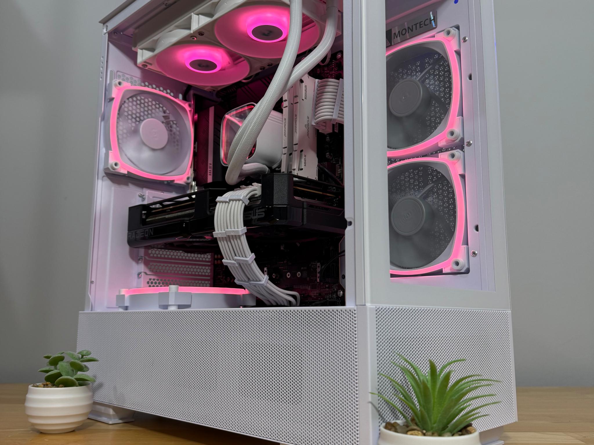 🧊ICE🧊-Liquid Cooled High-End Gaming PC-Rx 7800 xt-I5 12600KF-32GB Ram-1TB SSD