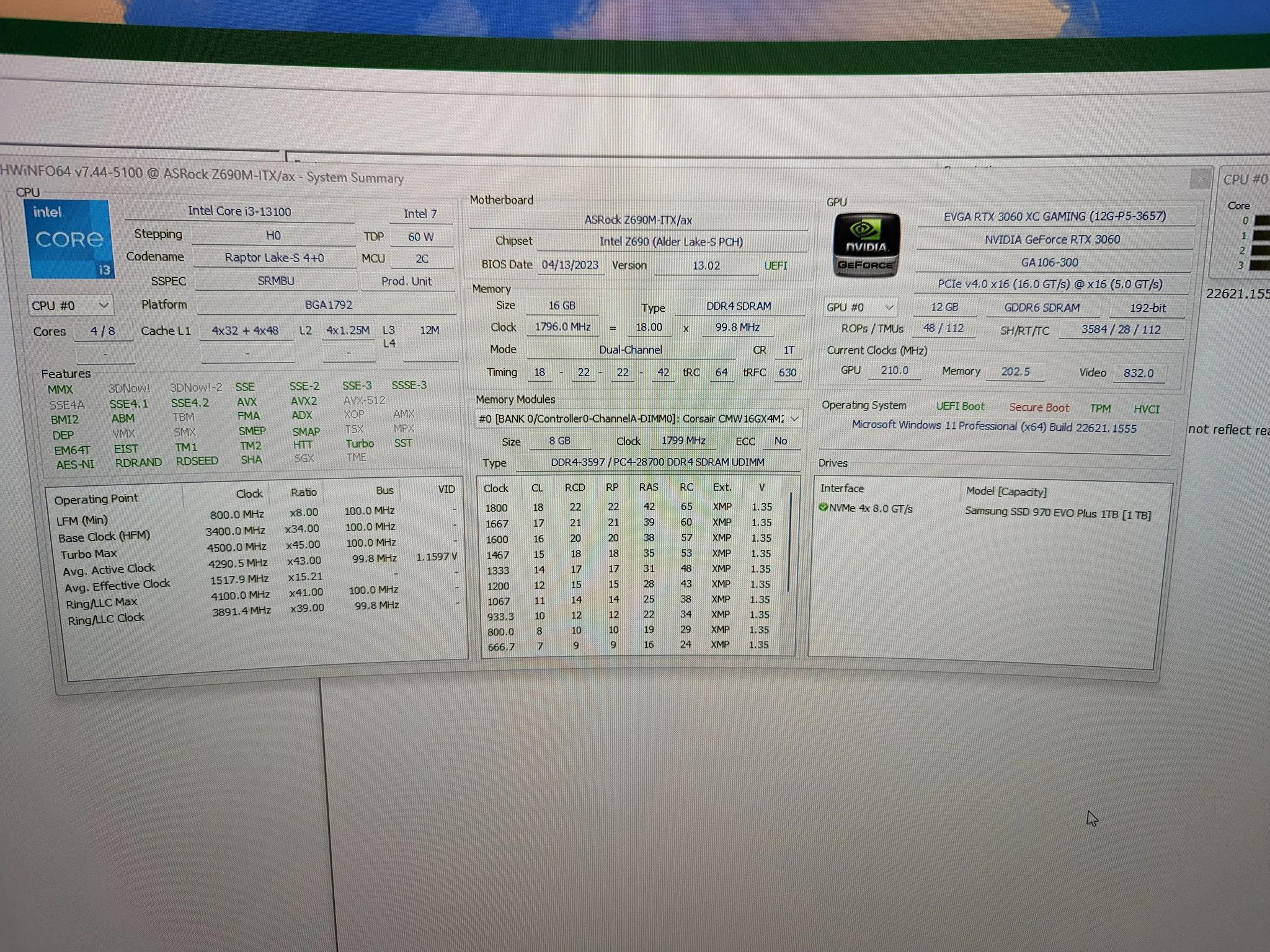 🌟Small Star Gaming PC🌟Nvidia RTX 3060 12GB🌟Intel 13100🌟16GB DDR4🌟1TB NVME