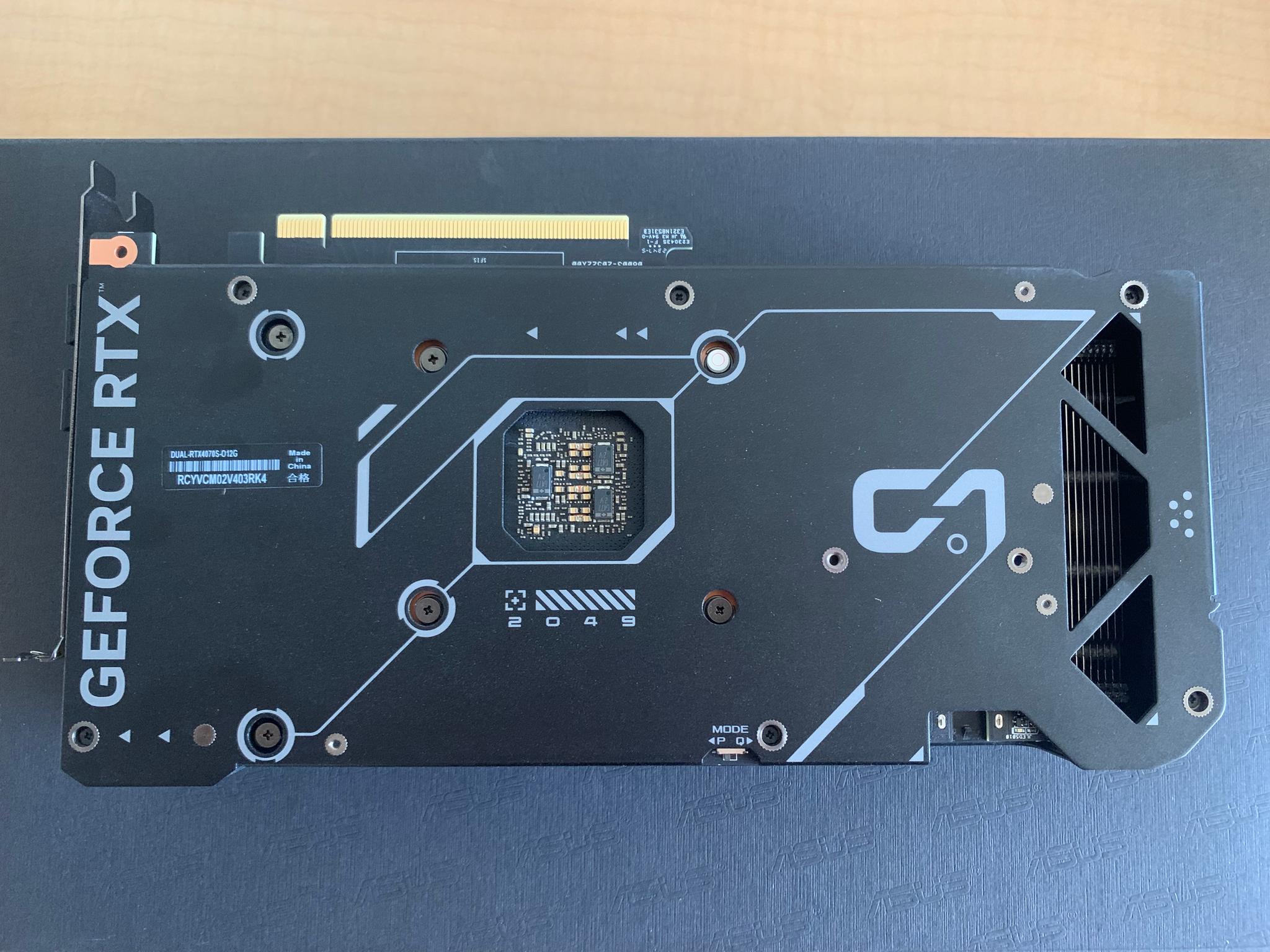 Asus DUAL EVO OC GeForce RTX 4070 SUPER