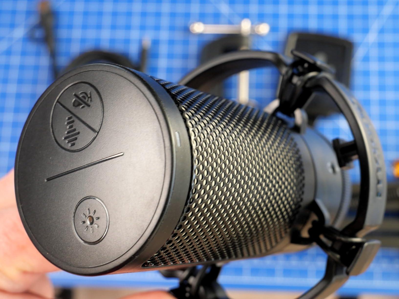 MAONO DGM20S Gaming USB Microphone, Noise Cancellation Condenser mic with Mute, Gain, Podcast