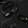 CORSAIR HS80 RGB WIRELESS Premium Gaming Headset with Spatial Audio — Carbon