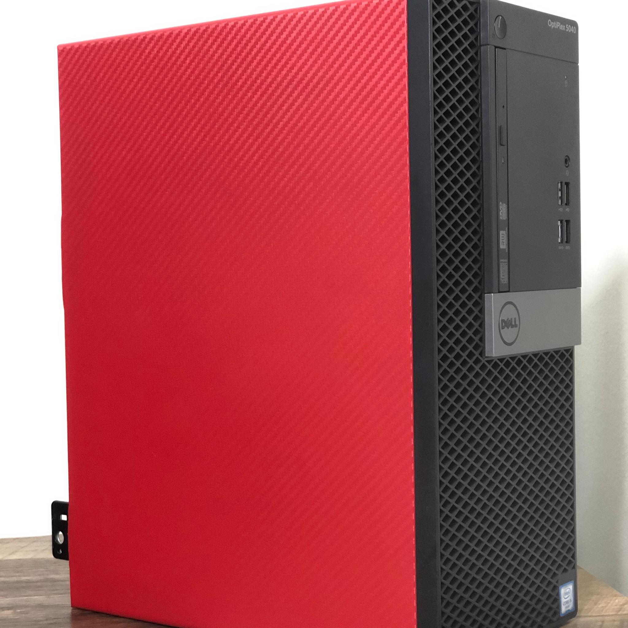 Budget Gaming PC GTX 1050 TI I5 6500 128GB SSD 500GB HDD 16GB Ram - Carbon Red