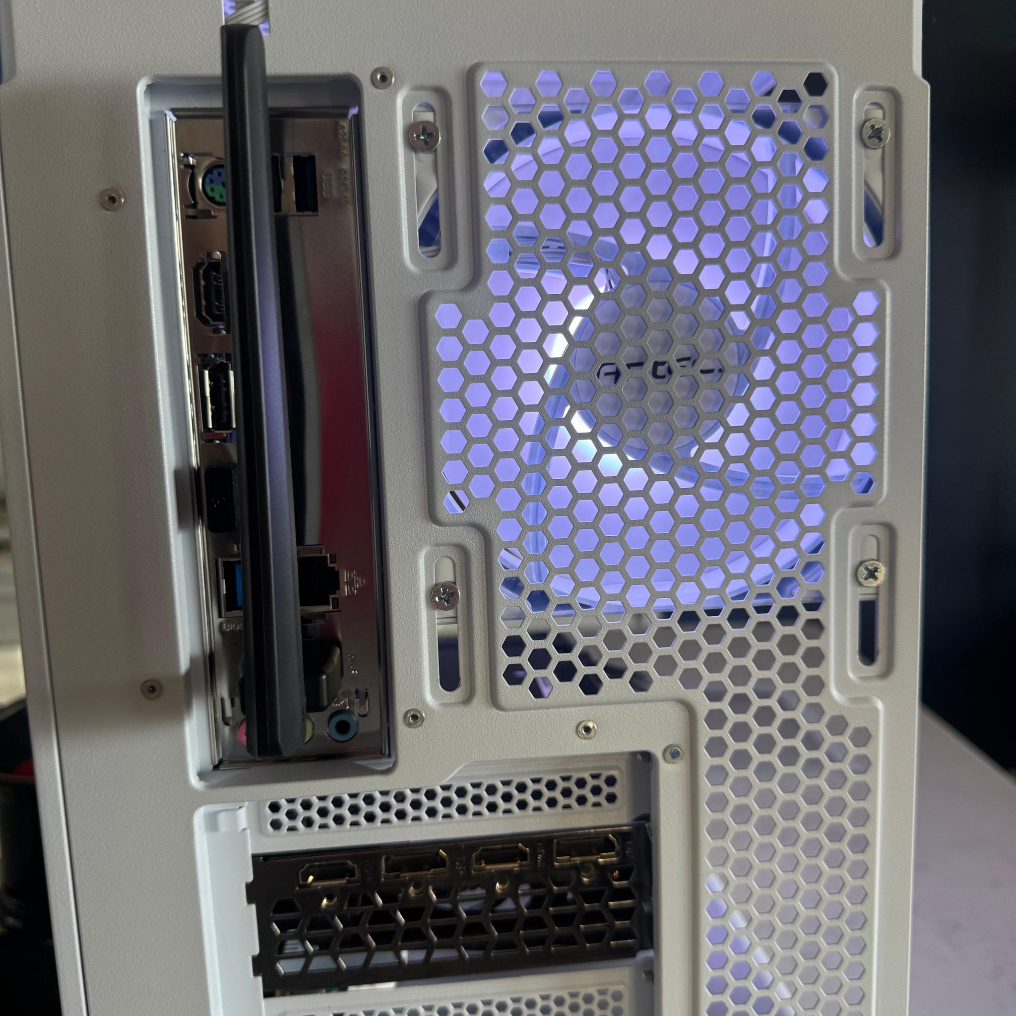 🎮 All-White RGB Gaming PC | RTX 3060 | Ryzen 5 5500 | 16GB | 512GB SSD