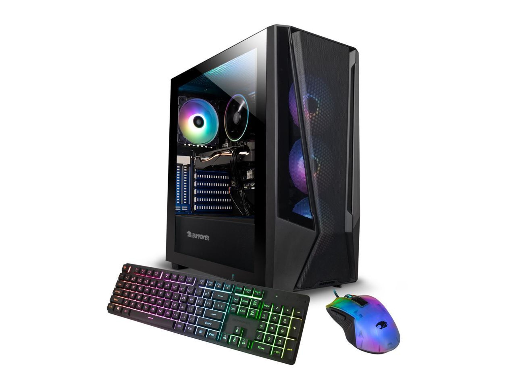 BNIB iBuyPower AMD Ryzen 7 7700 - AMD Radeon RX 7800XT 16GB- 32GB DDR5 RAM - 2TB NVMe SSD