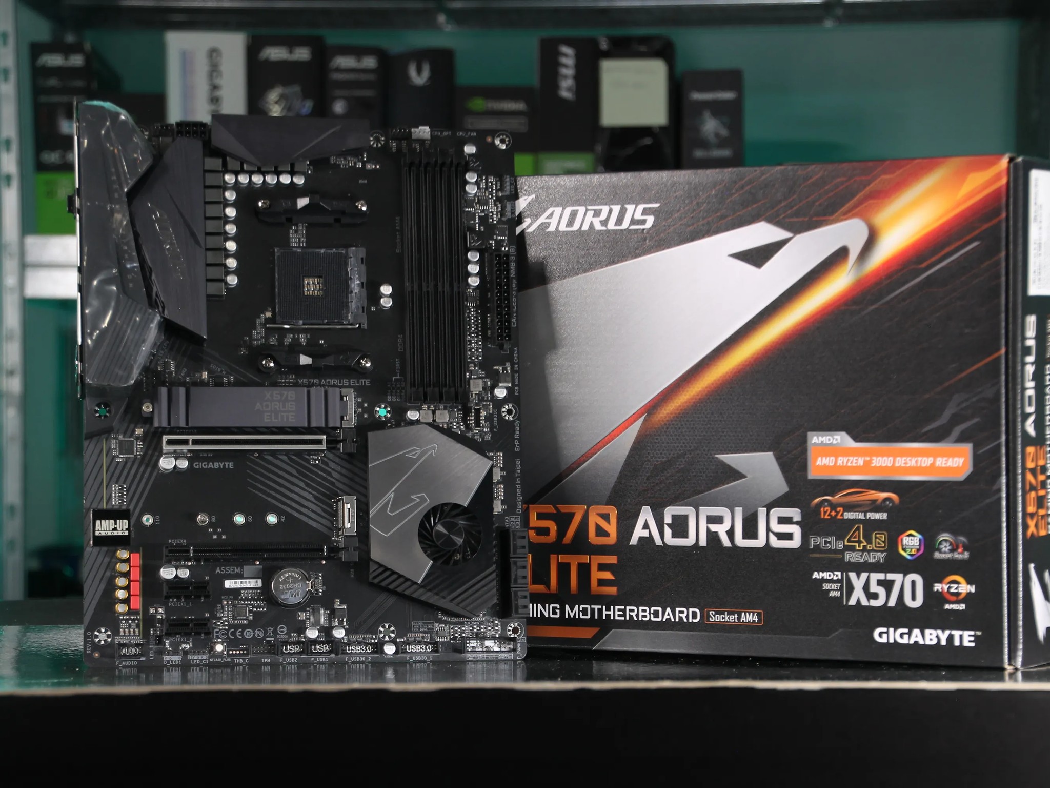 Gigabyte X570 AORUS Elite ATX AM4 Motherboard